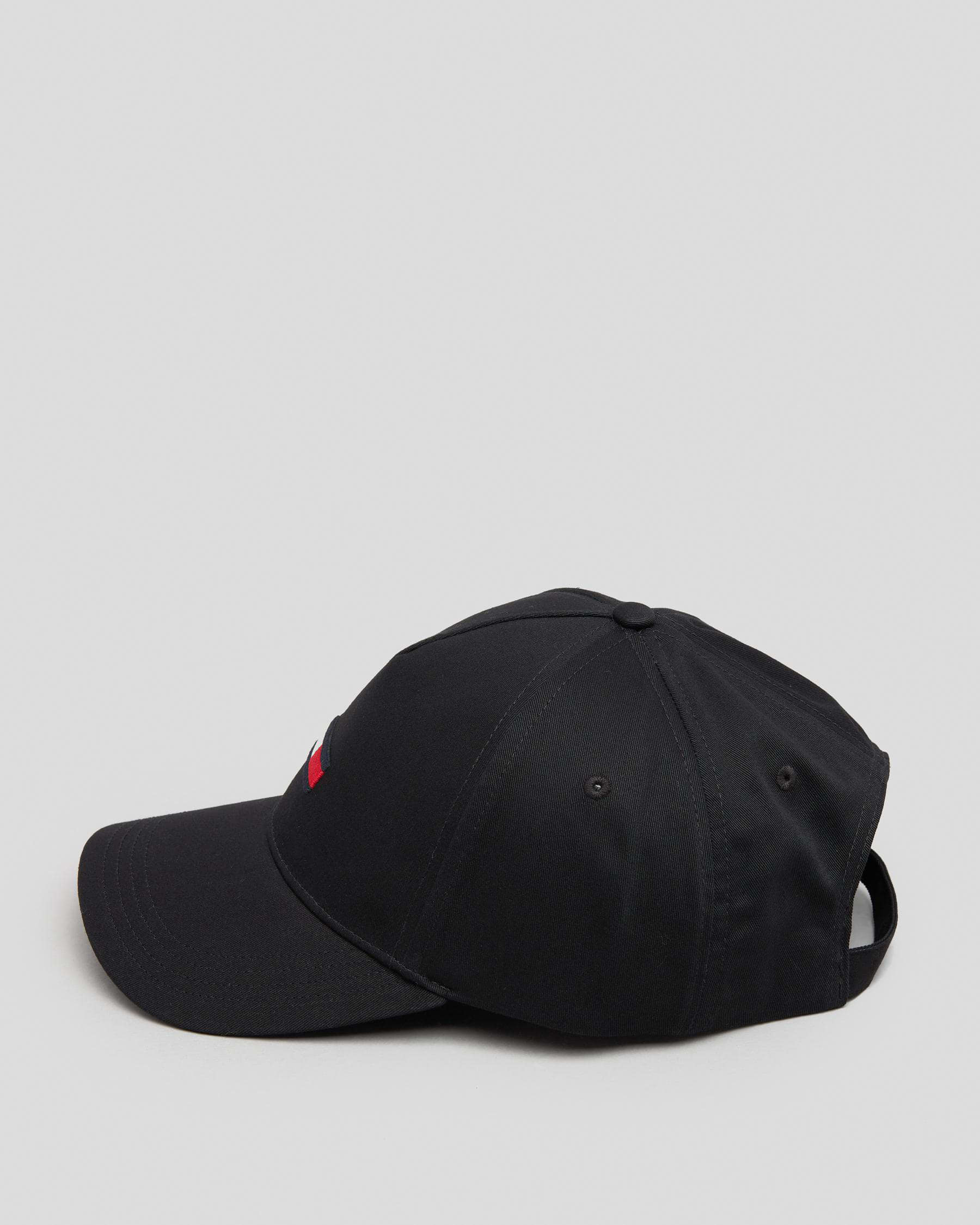 Tommy Hilfiger TJM Flag Cap In Black - FREE* Shipping & Easy Returns - City  Beach United States