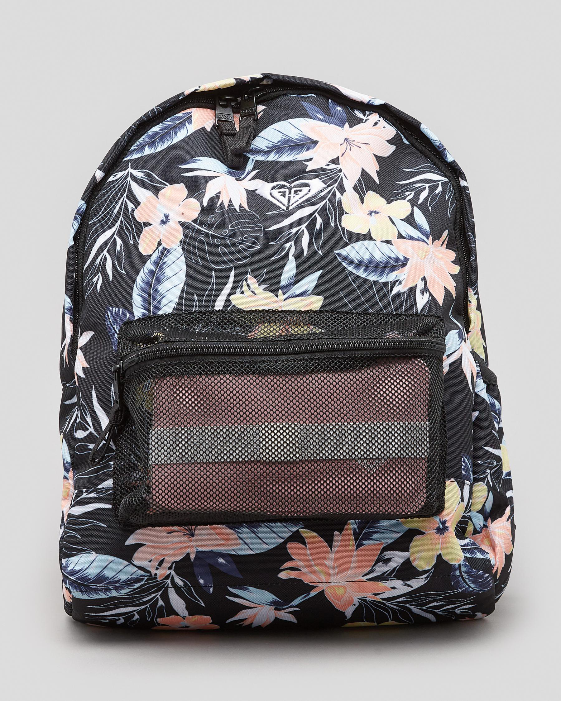 Roxy Home Tour Backpack In Anthracite S Rg Tropical Breeze | City Beach  Australia