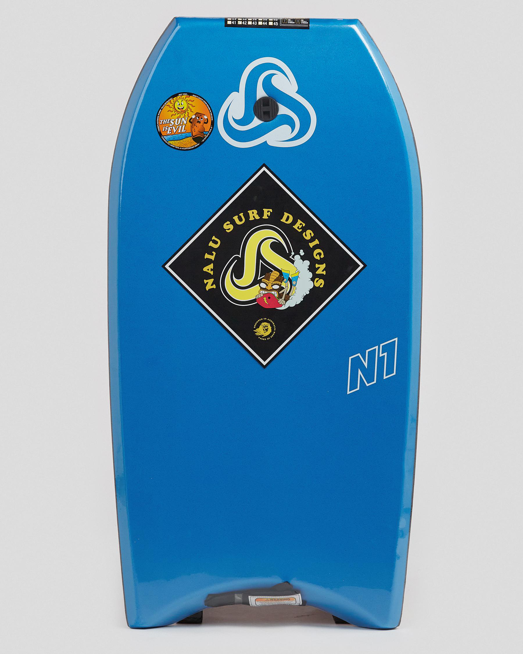Nalu Bodyboards N1 42" Bodyboard In Royal Blue Fast Shipping & Easy