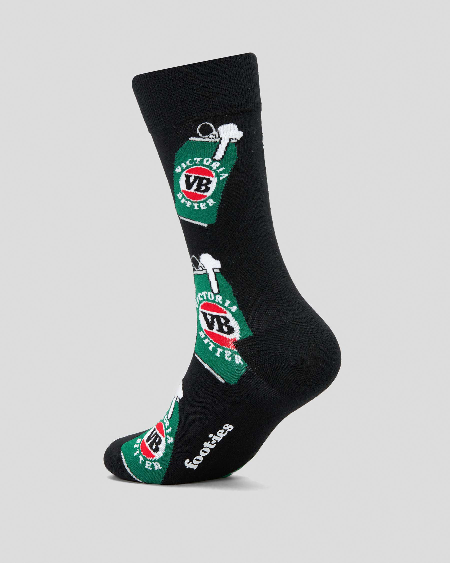 FOOT-IES VB Cans Socks In Black - Fast Shipping & Easy Returns - City ...