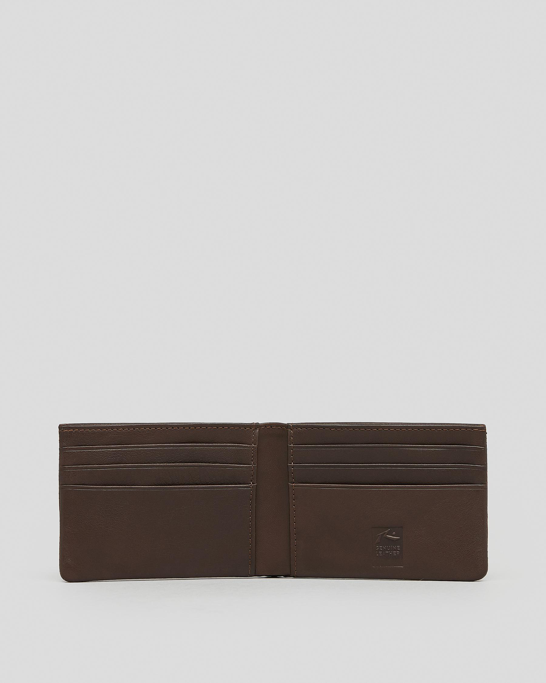 Rusted Wallet Shop Rusty Now or Never Leather Wallet In Coffee - Fast Shipping & Easy ...