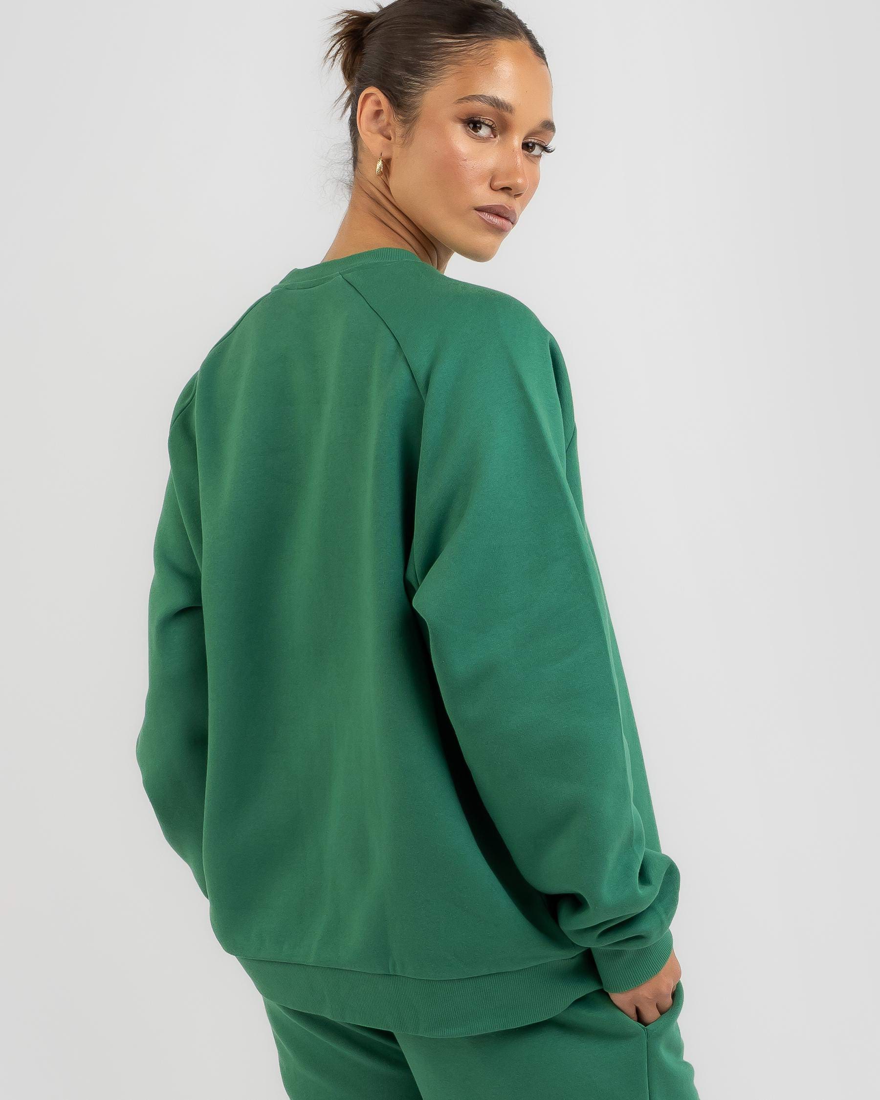 Ellesse Voliero Sweatshirt In Green - Fast Shipping & Easy Returns ...