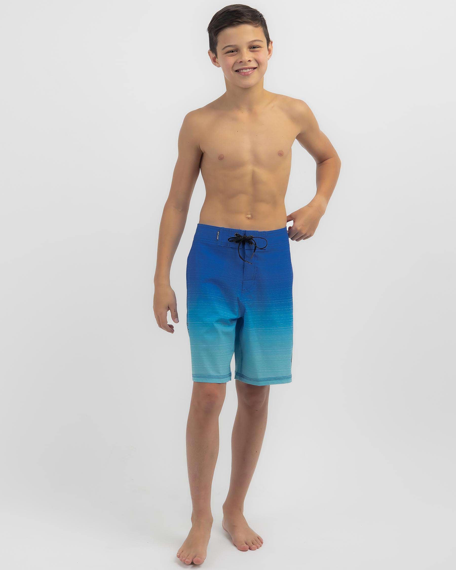 Skylark Boys' Fader Board Shorts In Blue - Fast Shipping & Easy Returns ...