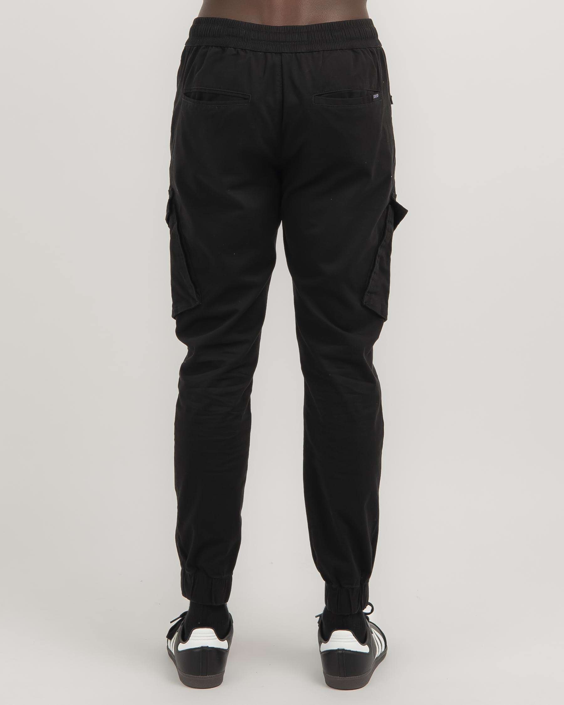 Lucid Ranking Jogger Pants In Black - Fast Shipping & Easy Returns ...