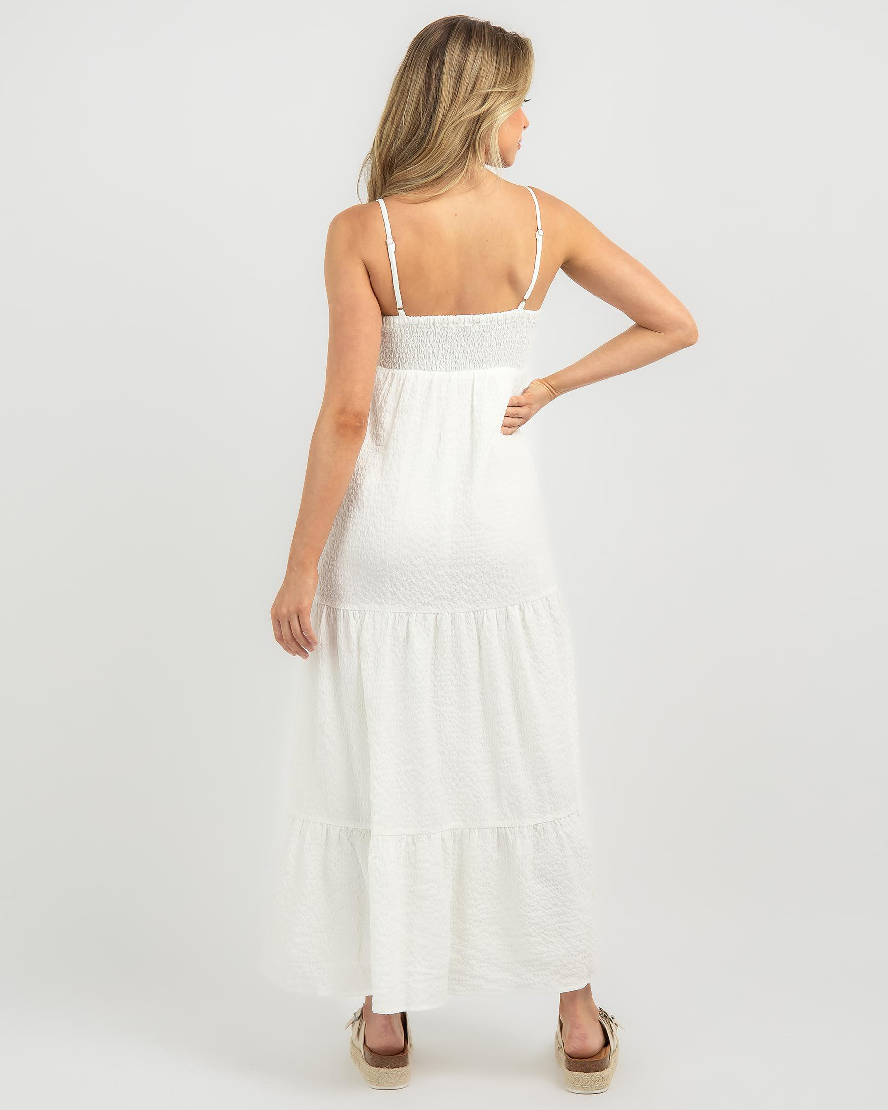 Mooloola Curt Maxi Dress In White - Fast Shipping & Easy Returns - City ...