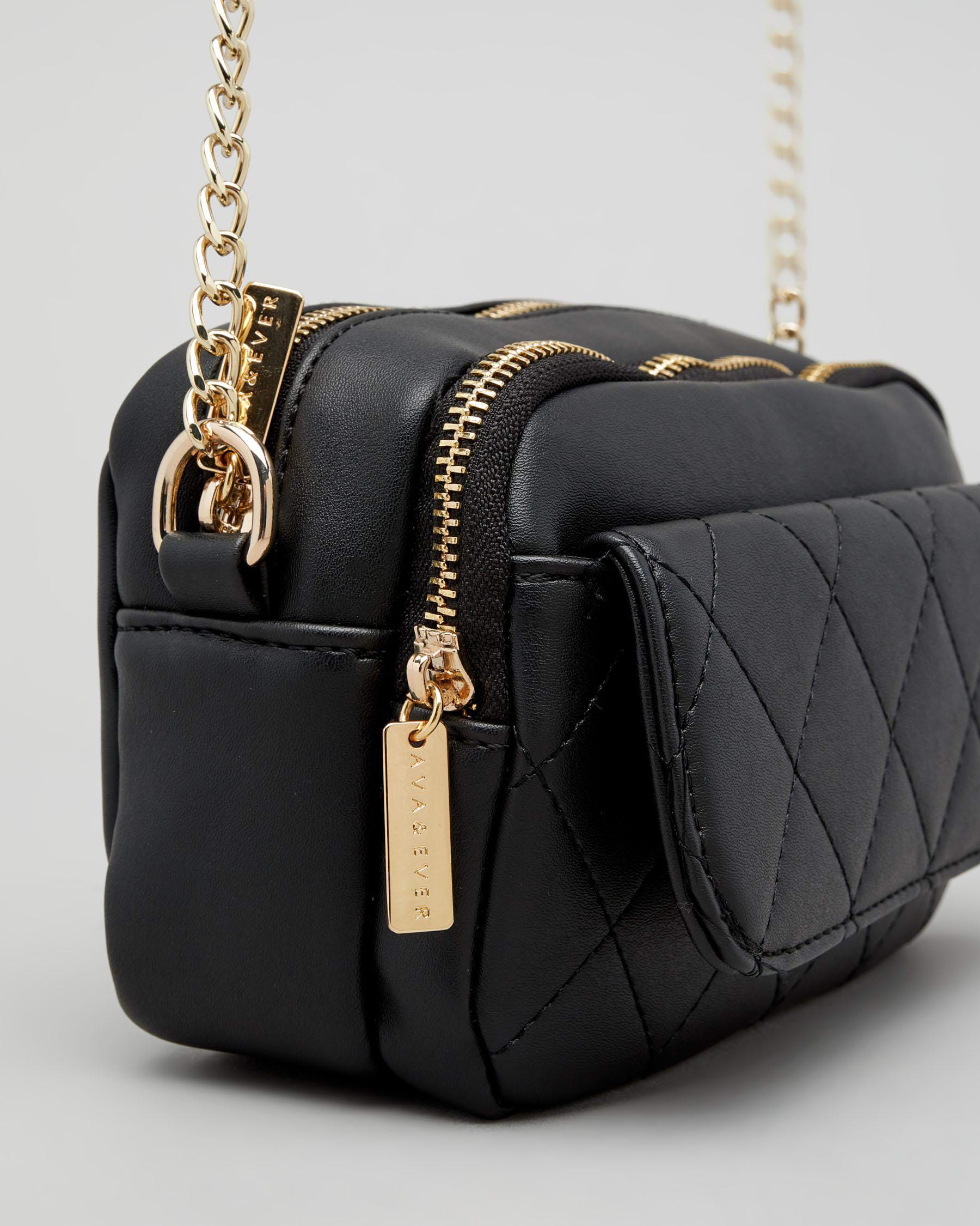 Ava And Ever Avalon Crossbody Bag In Black - Fast Shipping & Easy ...