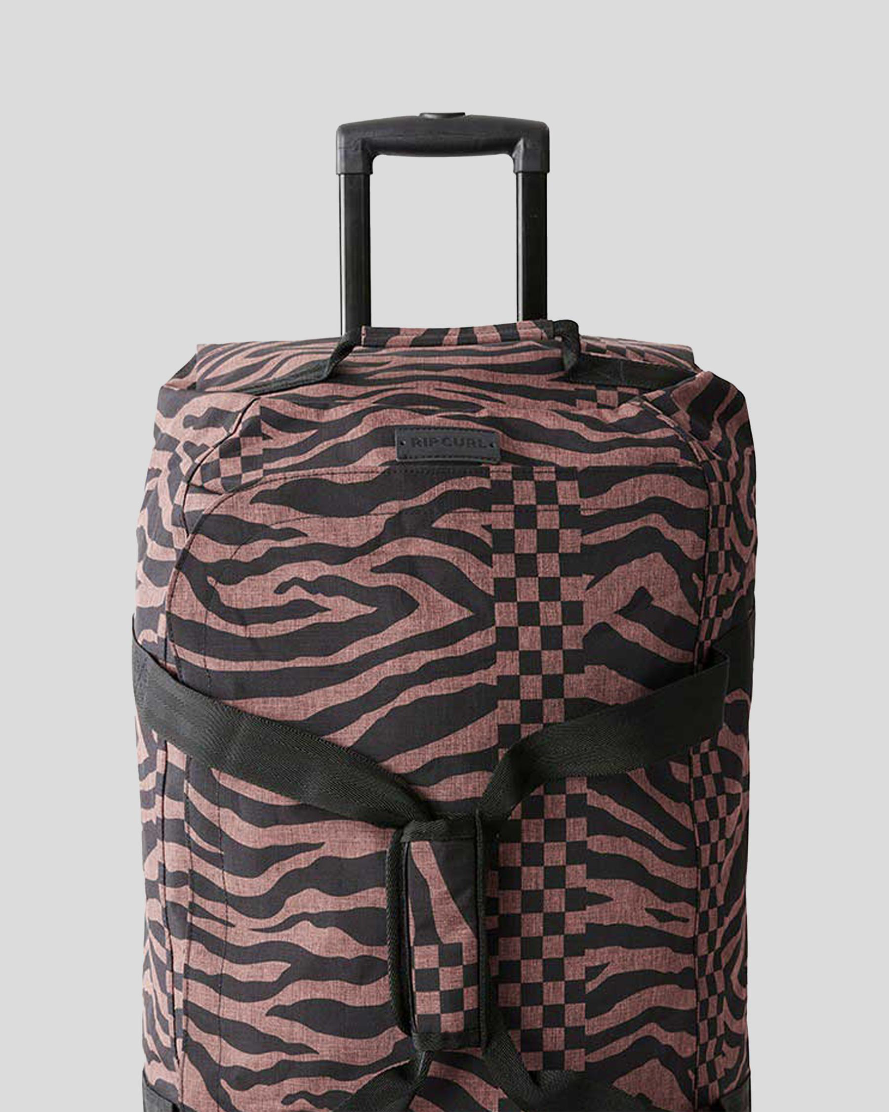 Shop Rip Curl Jupiter Large Wheeled Travel Bag In Brown Fast Shipping