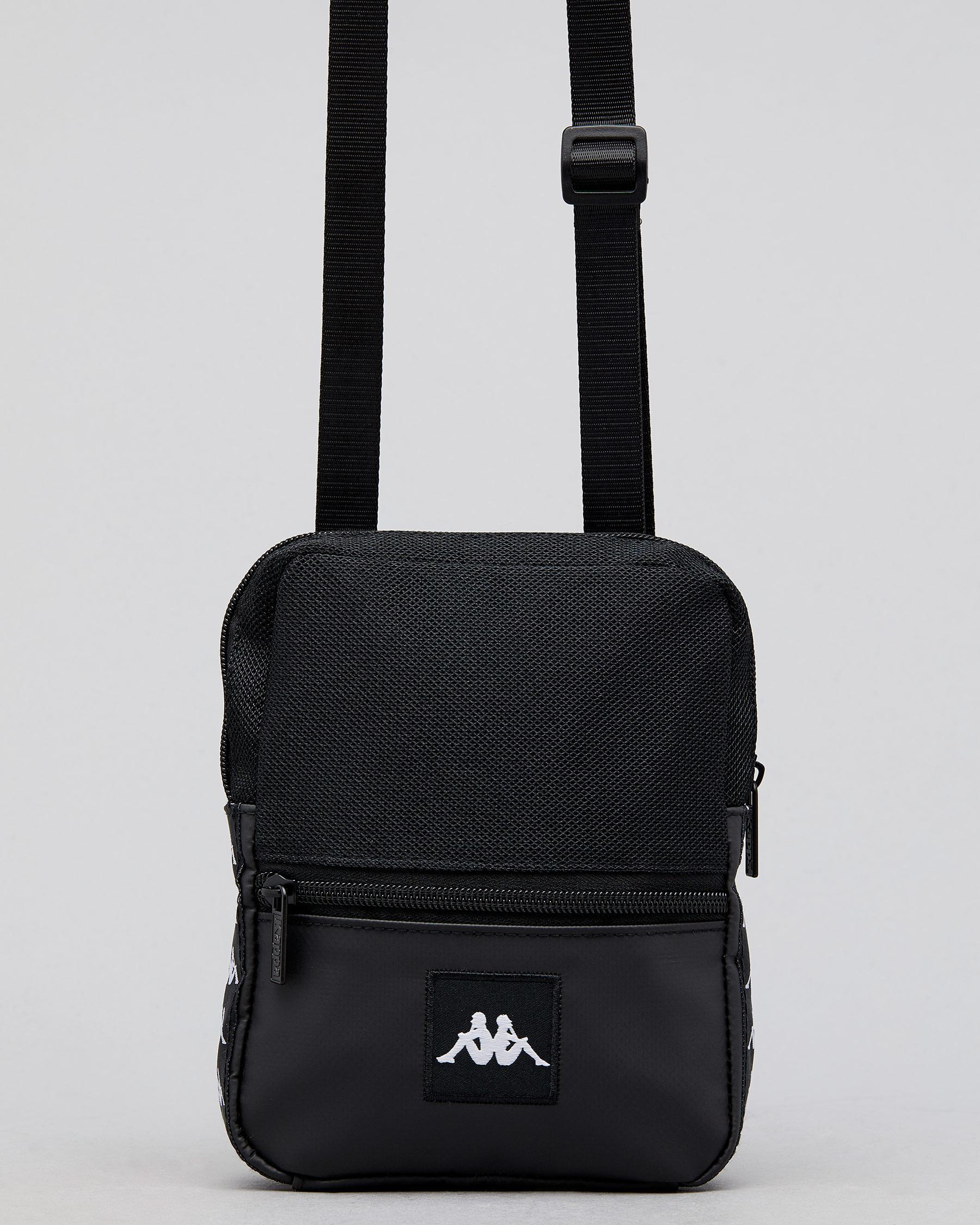 Shop Kappa Banda Bayes Crossbody Bag In Black-black - Fast Shipping ...