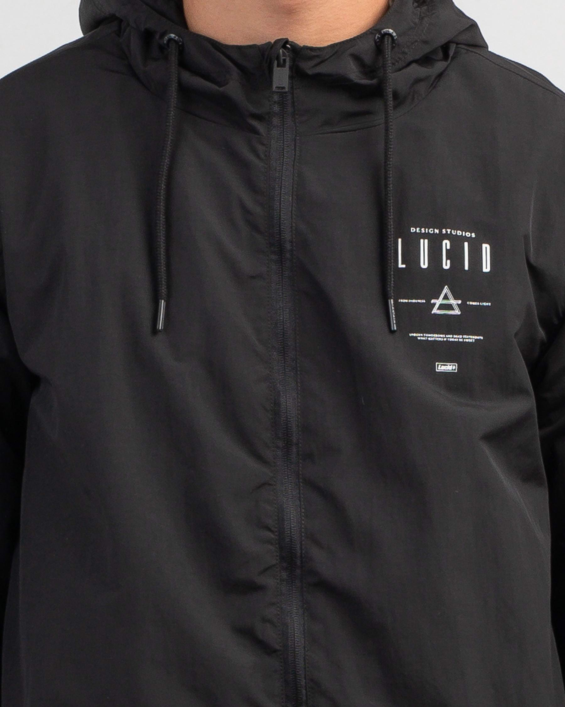 Lucid Twilight Hooded Jacket In Black - Fast Shipping & Easy Returns ...