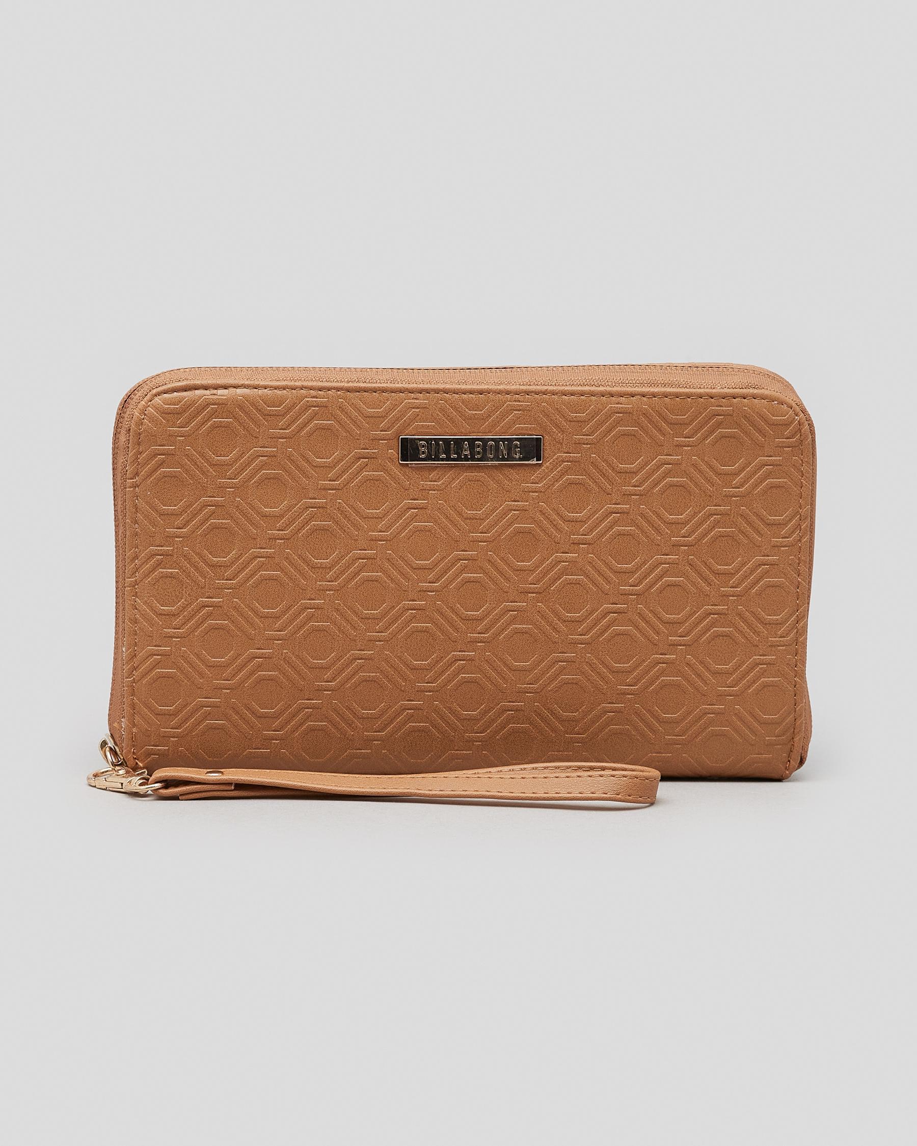 Billabong About You Travel Wallet In Tan - Fast Shipping & Easy Returns ...