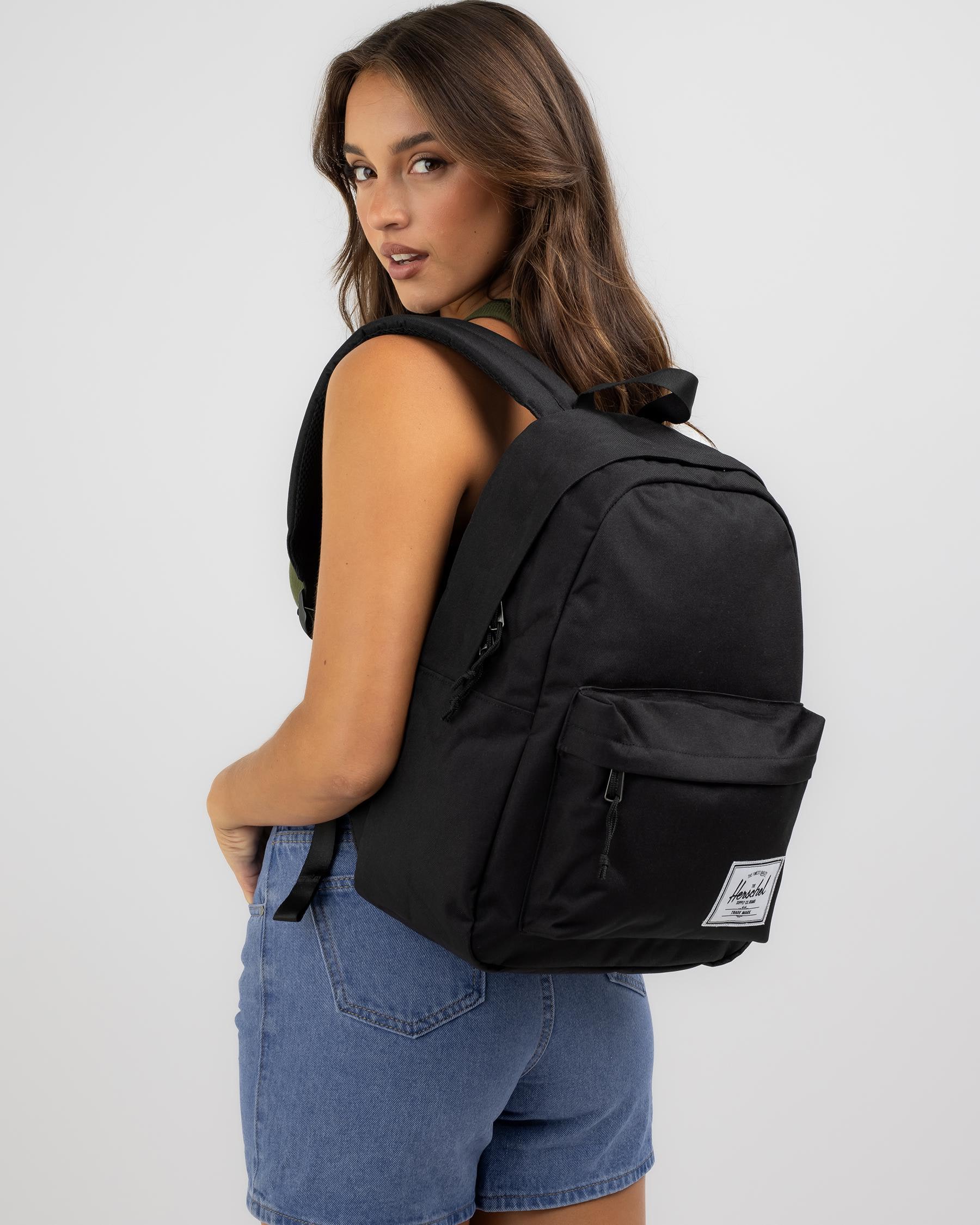 Herschel Classic Backpack In Black - Fast Shipping & Easy Returns ...