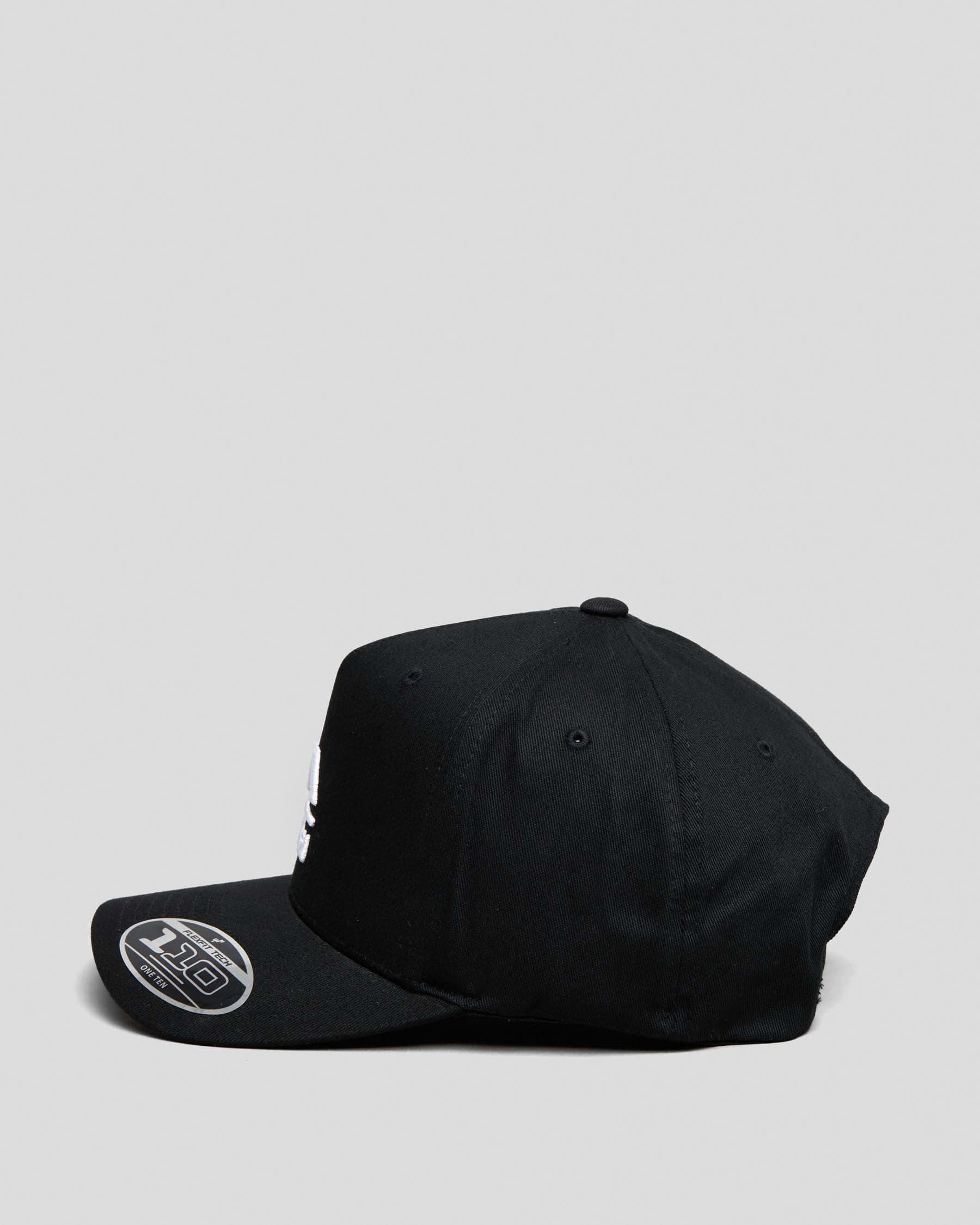 RVCA Down The Line Pinched Trucker Cap In Black - Fast Shipping & Easy ...