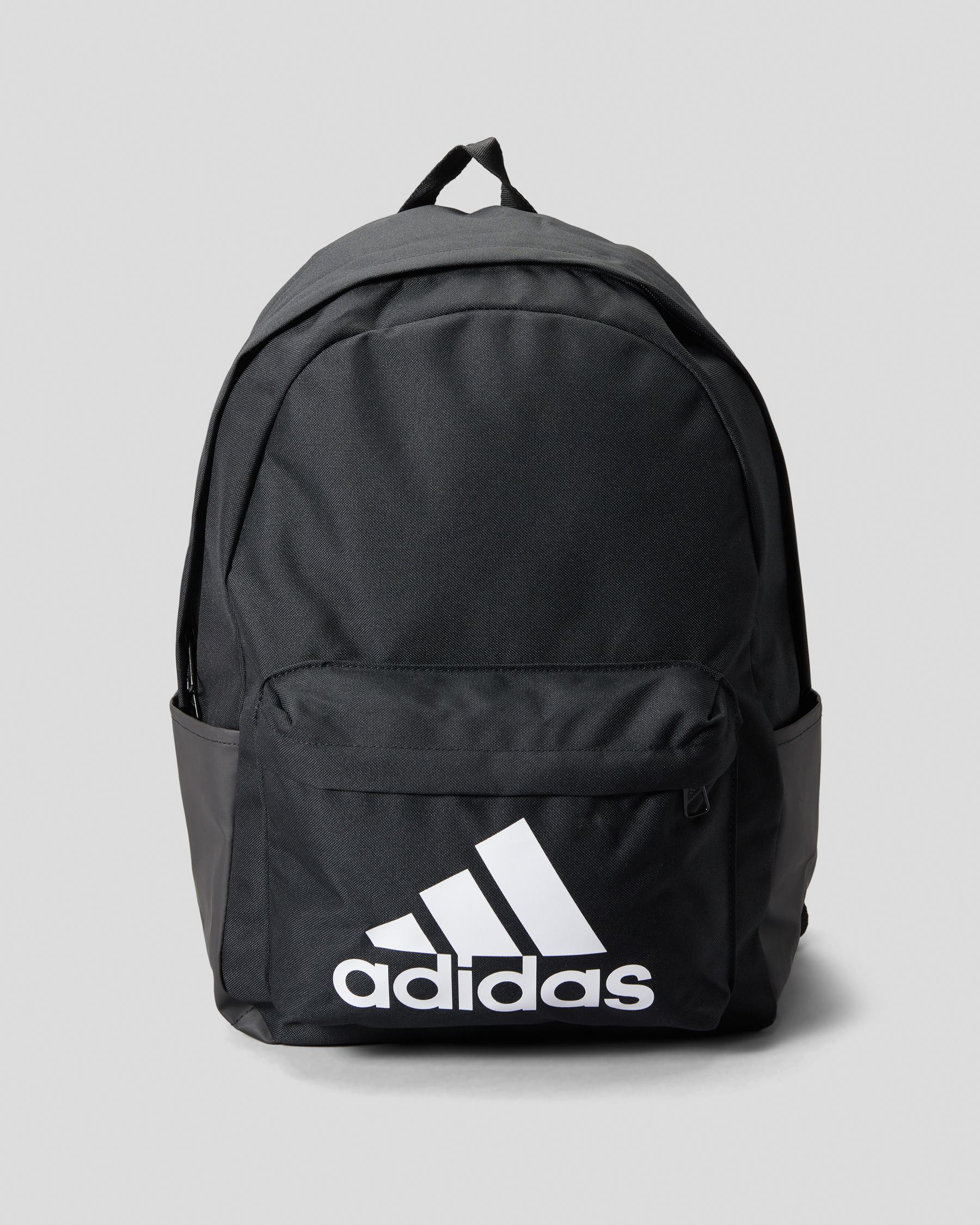 adidas Classic BOS Backpack In Black/white - FREE* Shipping & Easy ...