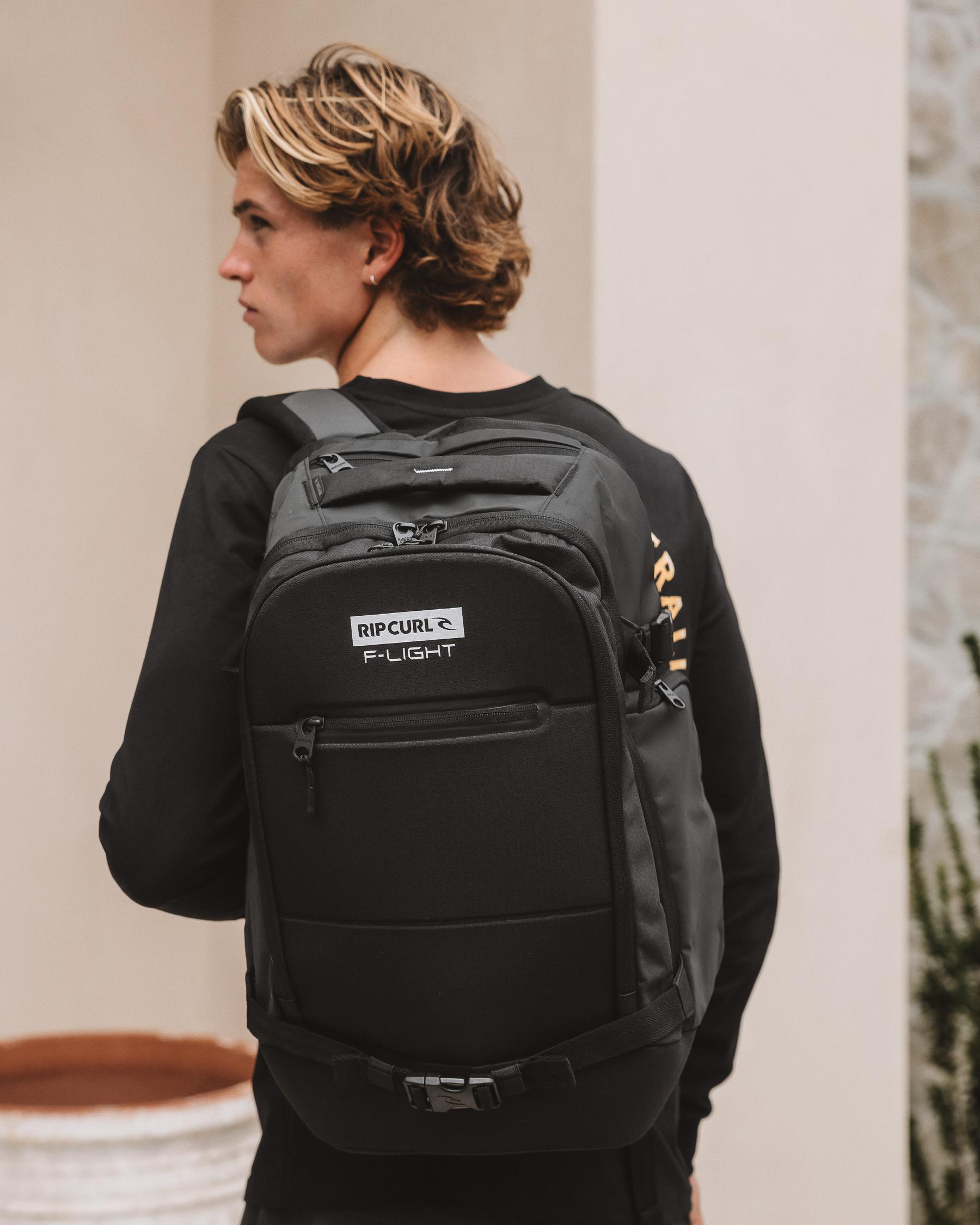 Shop Rip Curl F-Light Posse 35L Icons Backpack In Midnight - Fast ...