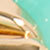 Gold/turq