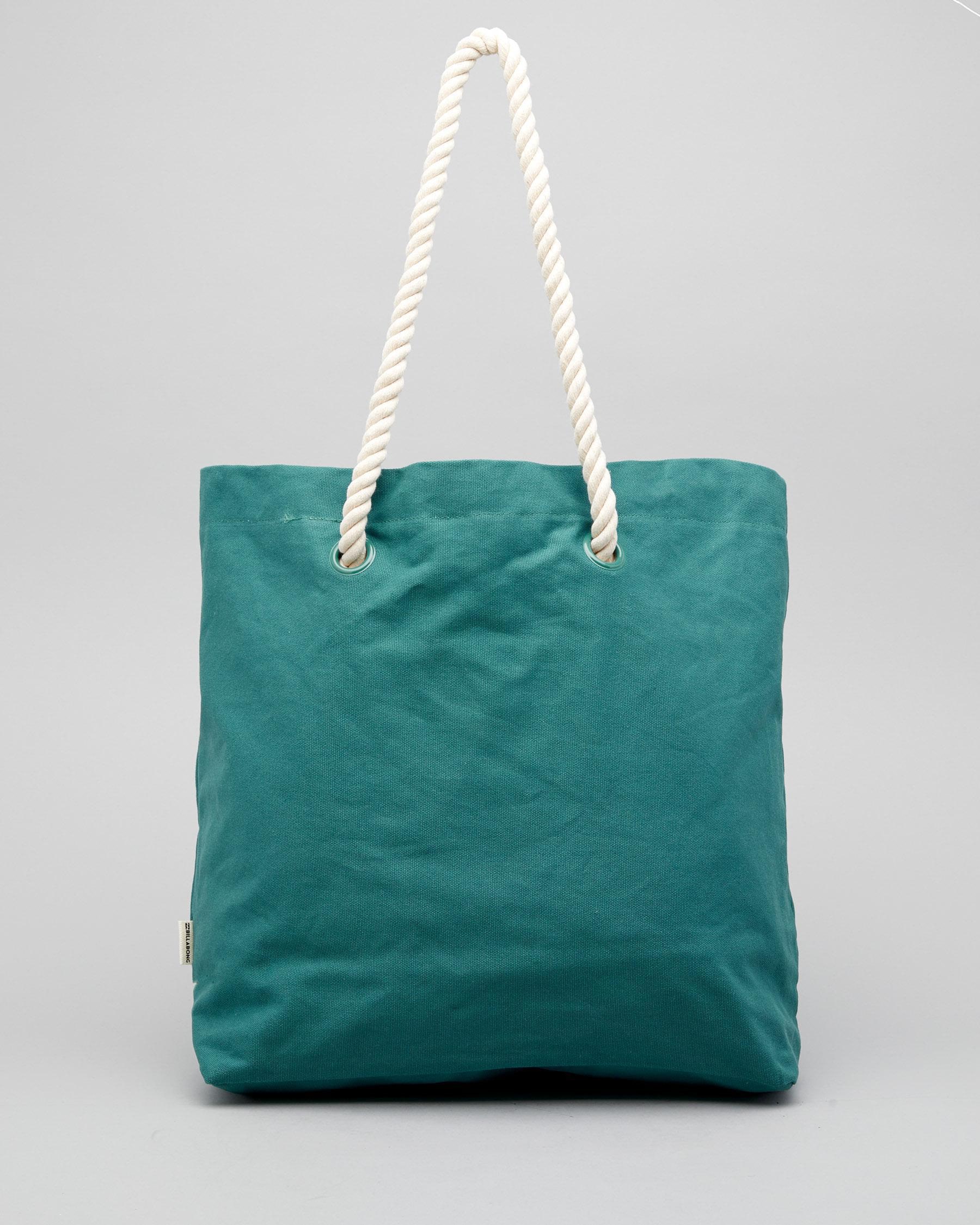 Billabong Essential Beach Bag In Deep Jade - Fast Shipping & Easy ...