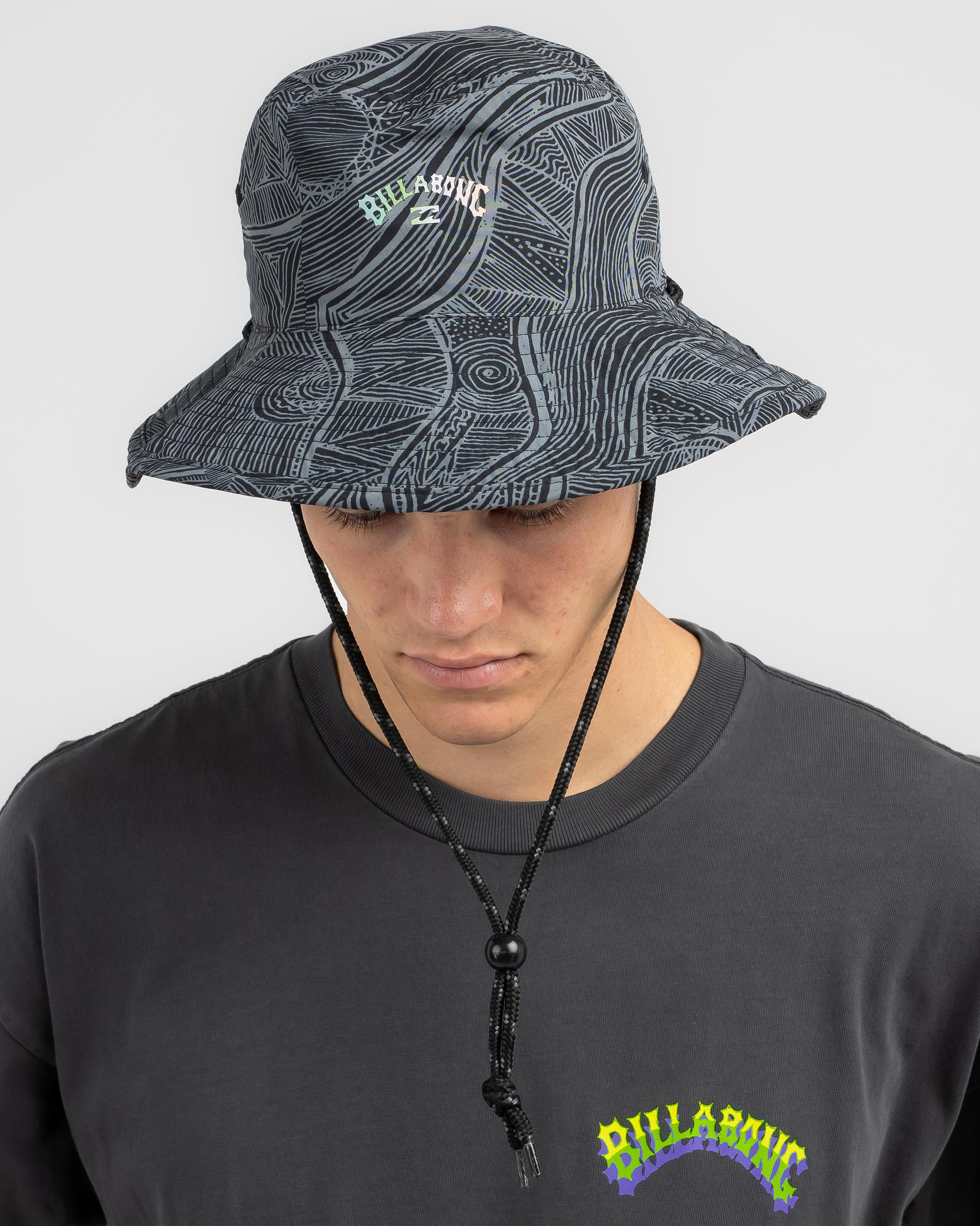 Shop Billabong Division Reversible Bucket Hat In Fade Fast Shipping