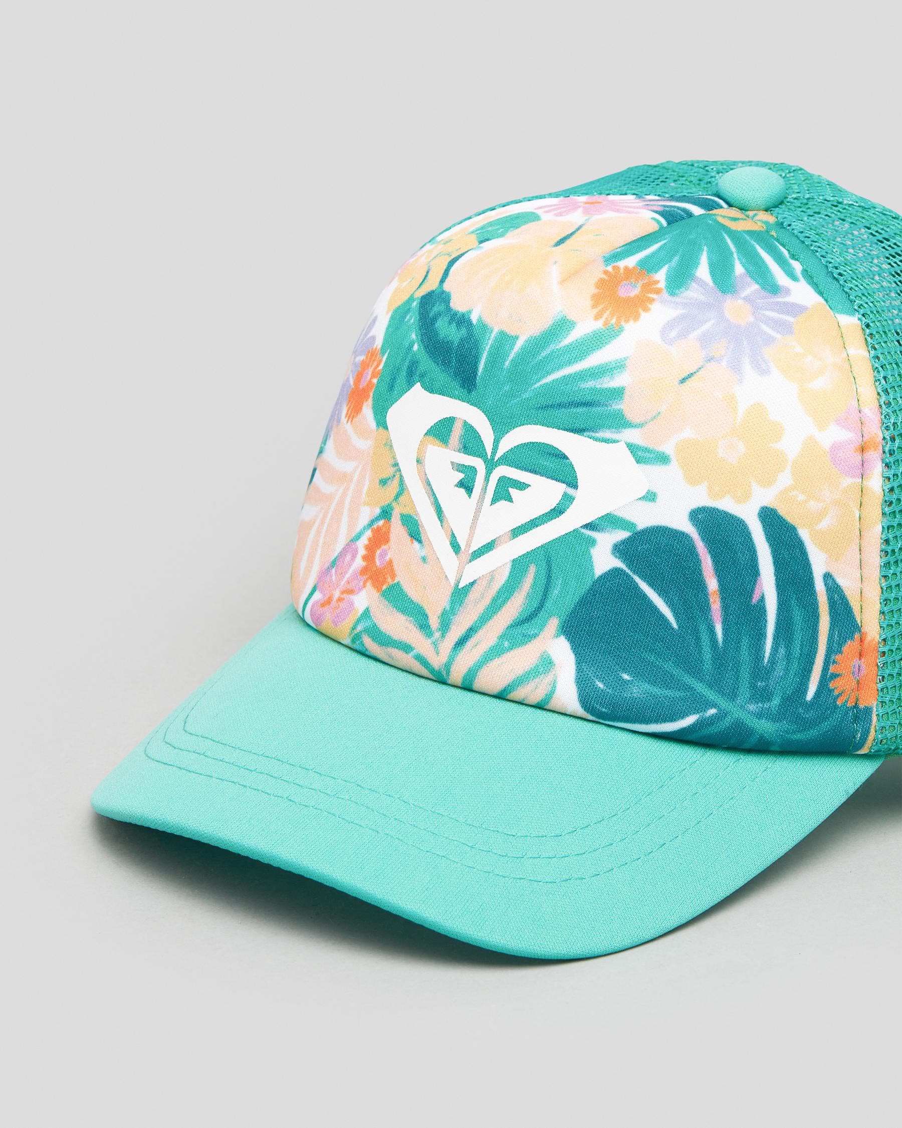 - Sweet & States United Shipping Mint Trucker Emotion Toddlers\' - Trails Returns Tropical FREE* Cap In Roxy City Beach Easy