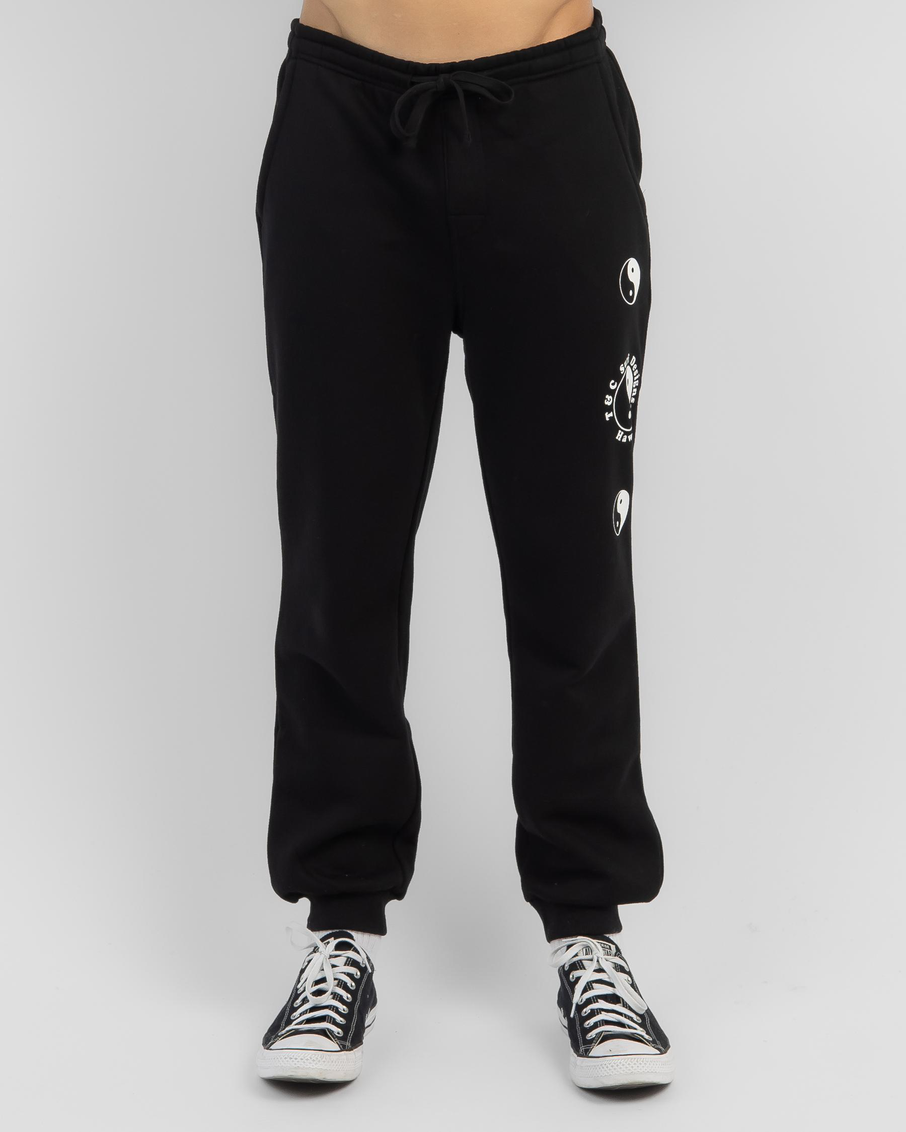Town & Country Surf Designs Twin Byrner Track Pants In Black - Fast ...