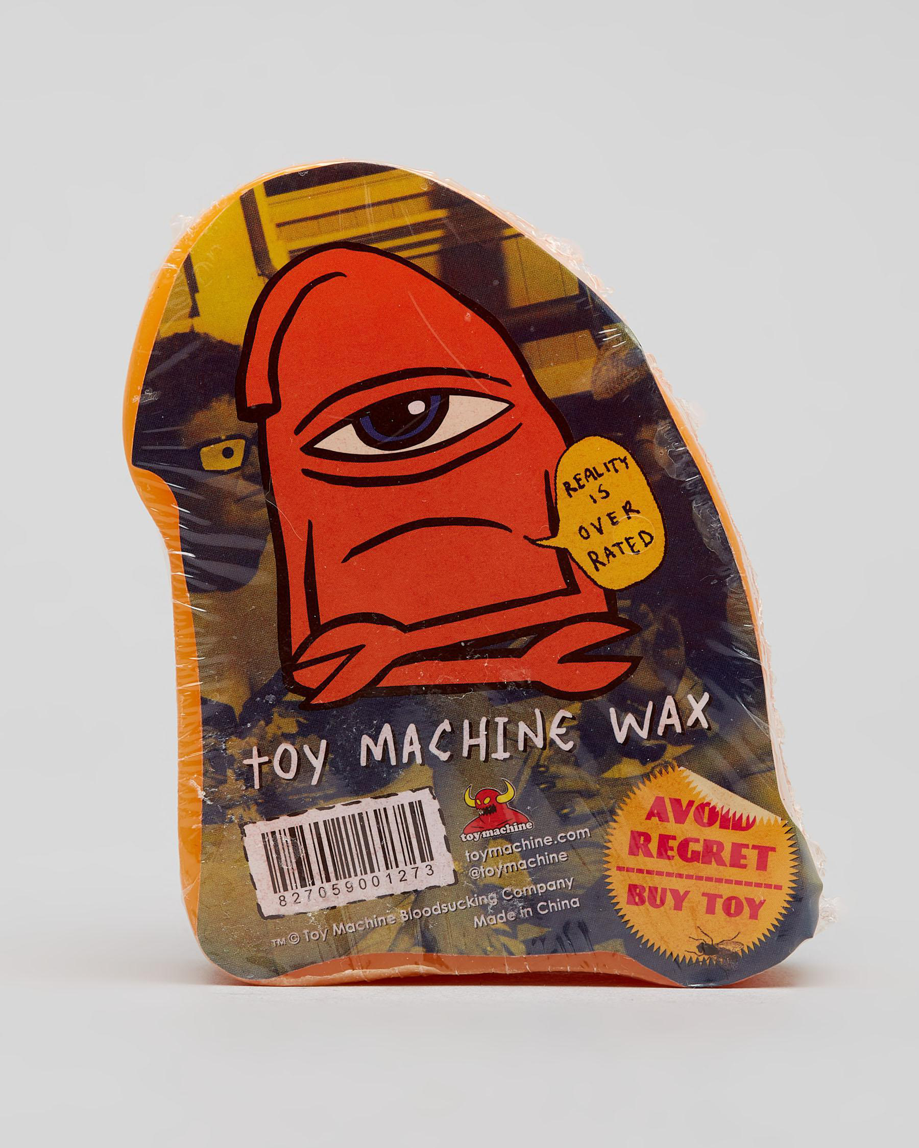 Toy Machine Orange Wax In Orange FREE* Shipping & Easy Returns City