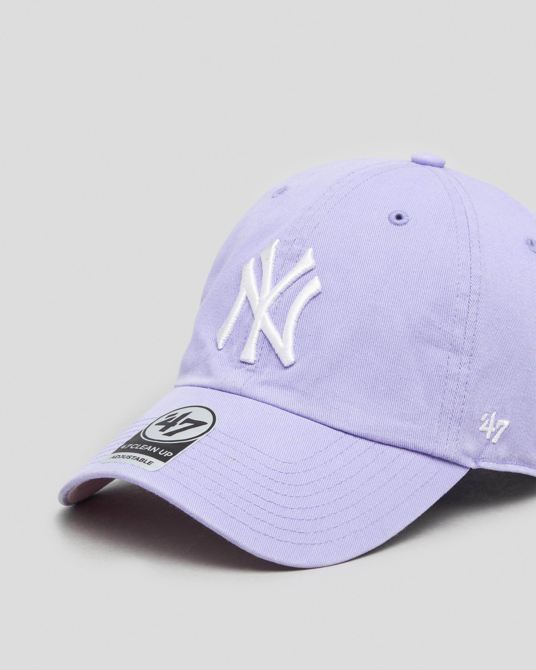 Forty Seven NY Yankees Cap In Lavender - Fast Shipping & Easy Returns ...