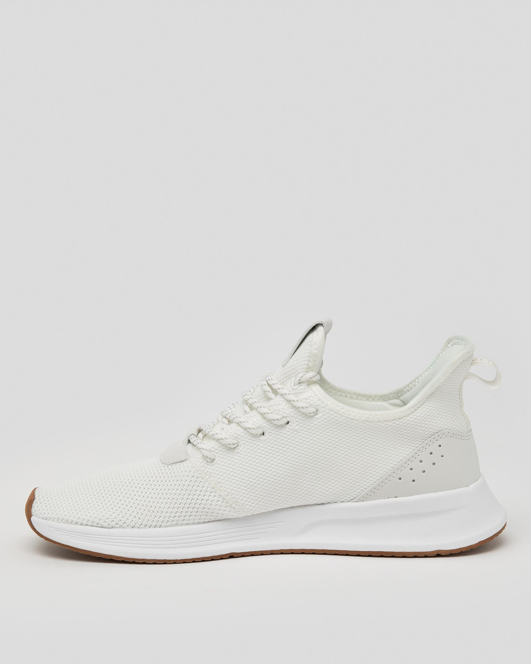 Lucid Aston Shoes In White/grey/gum - Fast Shipping & Easy Returns ...
