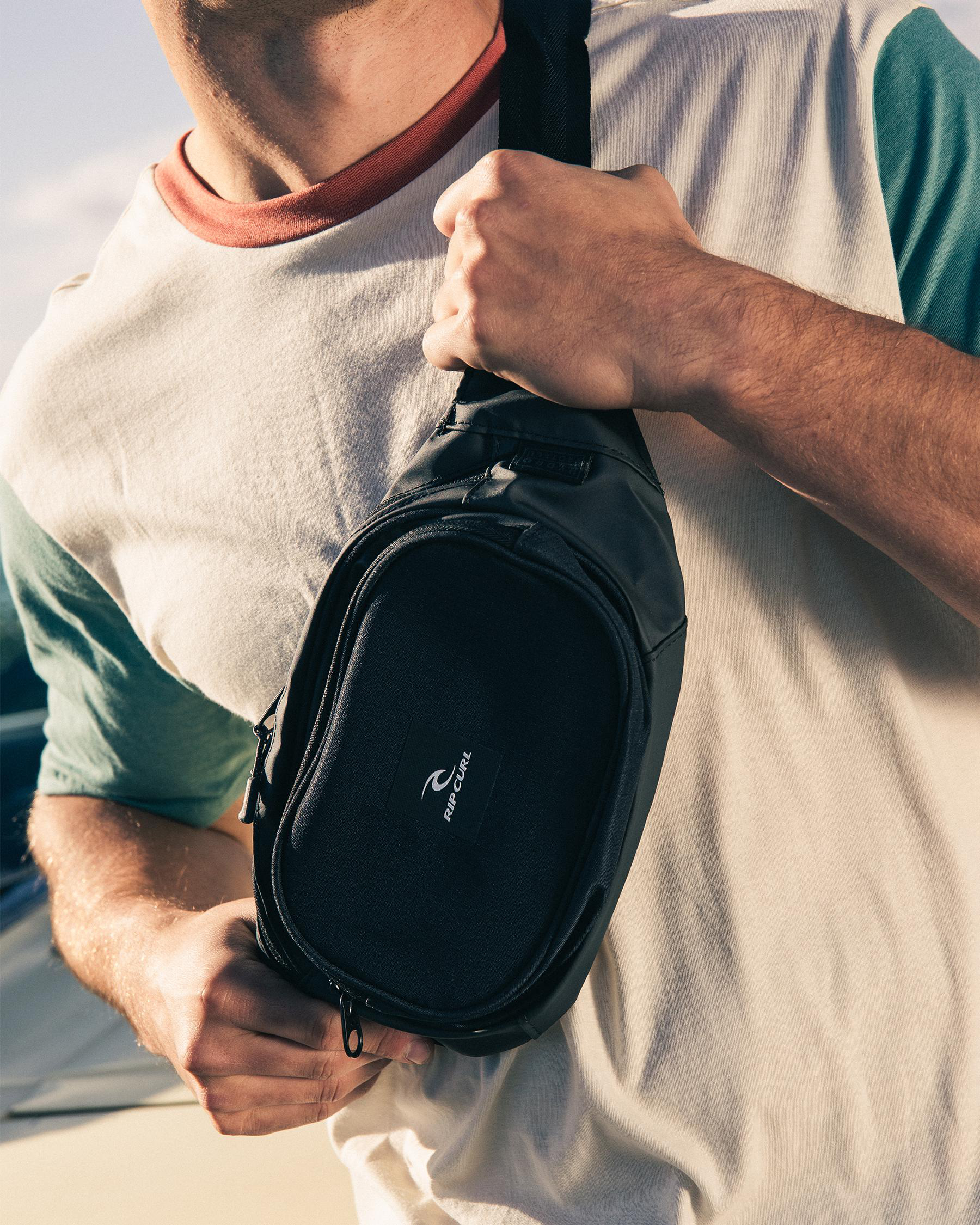 Rip Curl Midnight Waist Bag In Midnight FREE* Shipping & Easy Returns