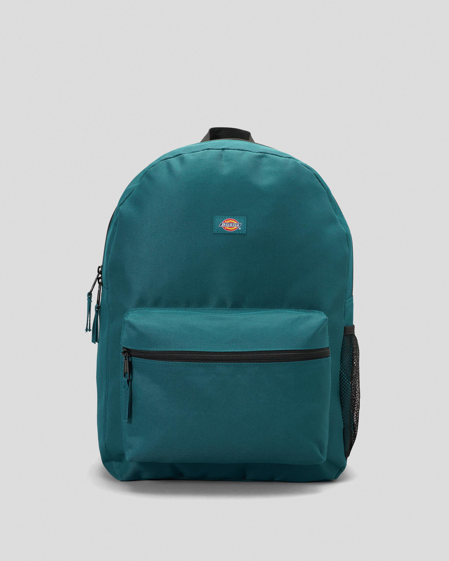 Shop Dickies Classic Label Backpack In Dark Lincoln Green Fast