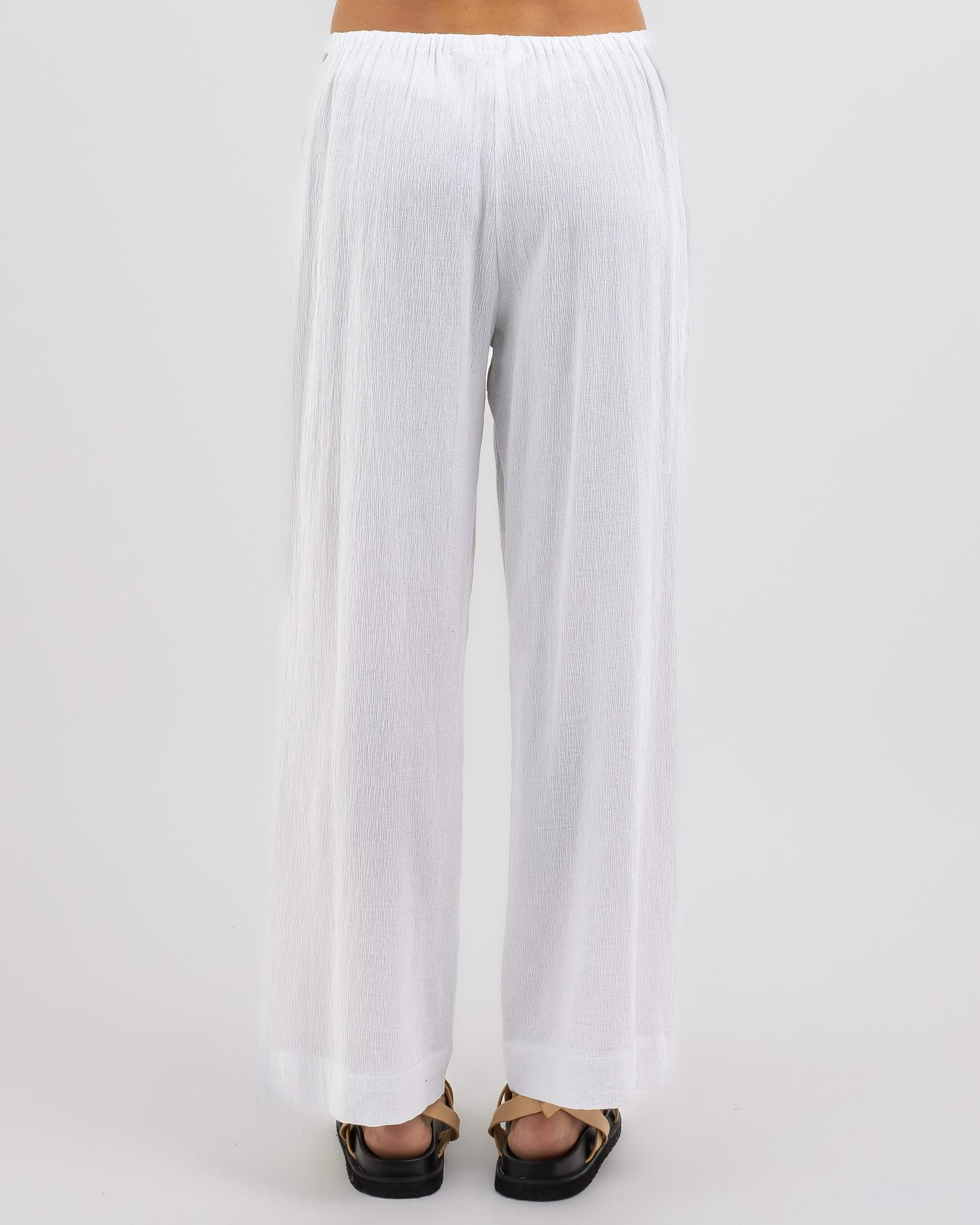 Shop Rusty Vahala Pants In White - Fast Shipping & Easy Returns - City ...