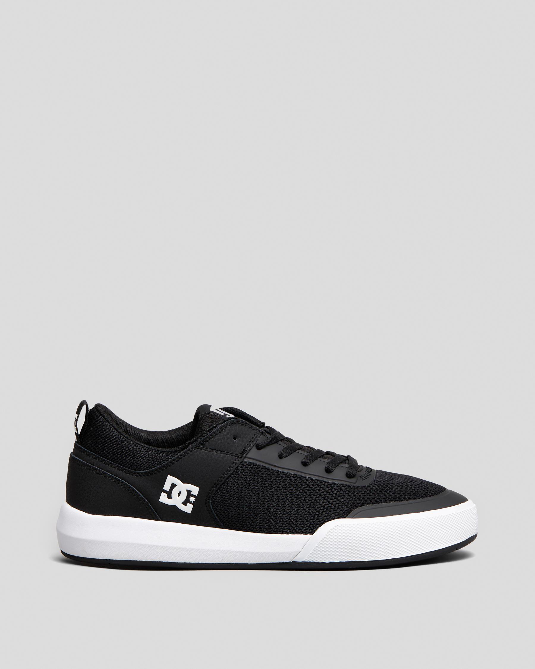 Shop DC Shoes Transit Shoes In Black/white Fast Shipping & Easy