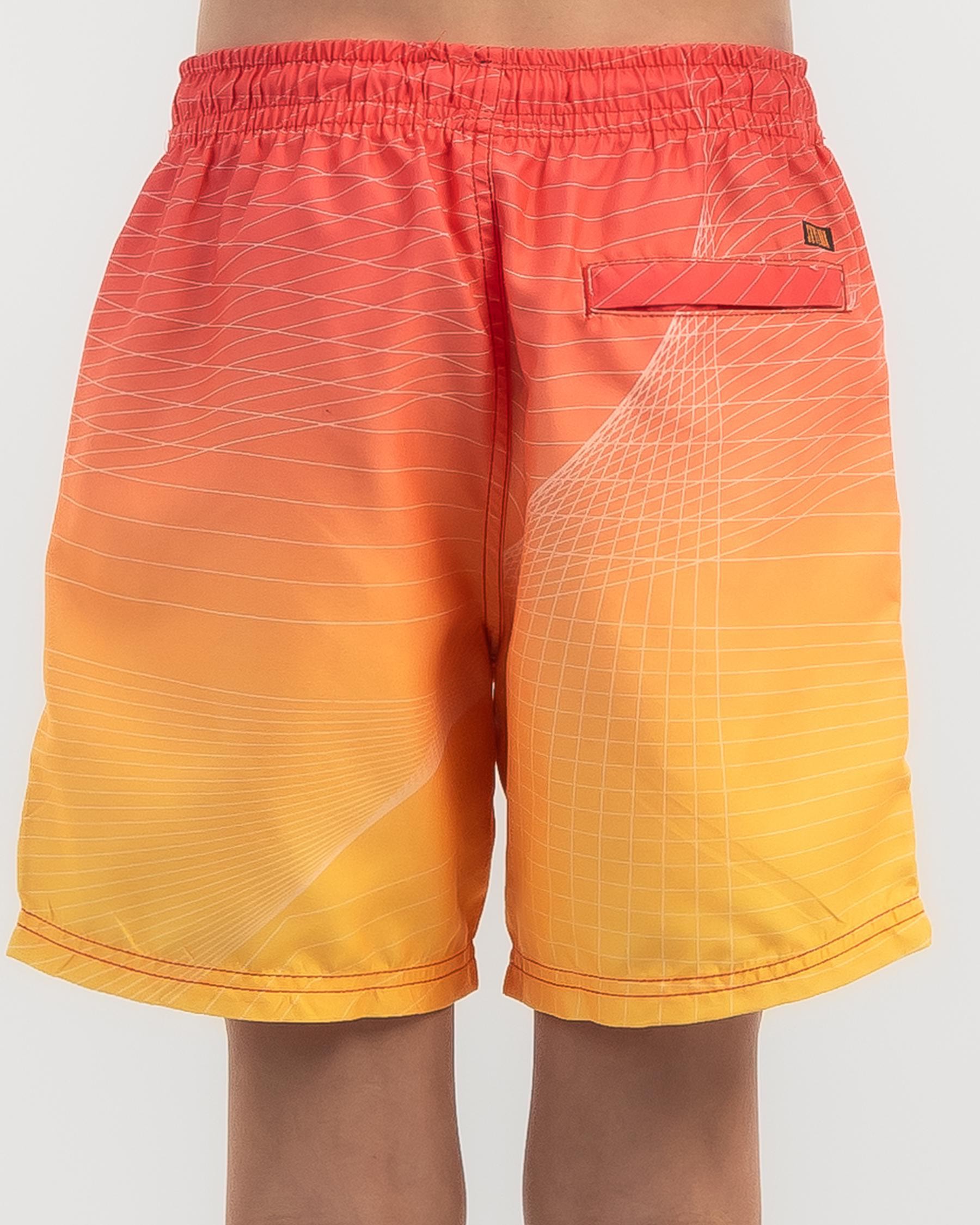 Skylark Boys' Neutral Mully Shorts In Orange - Fast Shipping & Easy ...