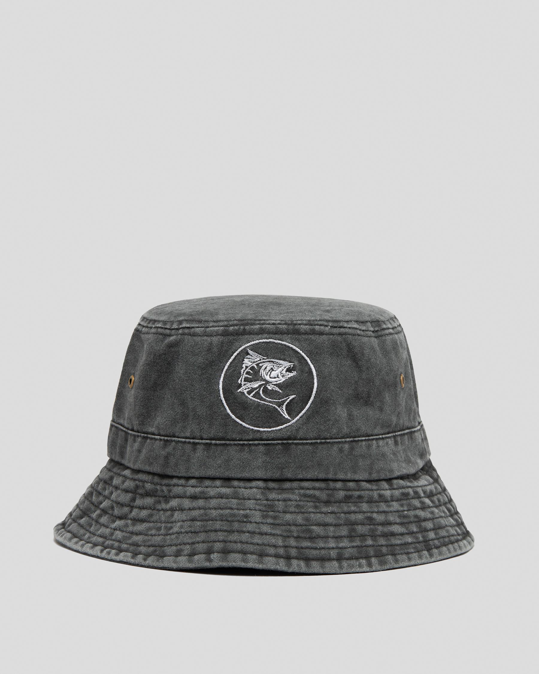 Shop Salty Life Gilligan Bucket Hat In Black Fast Shipping & Easy
