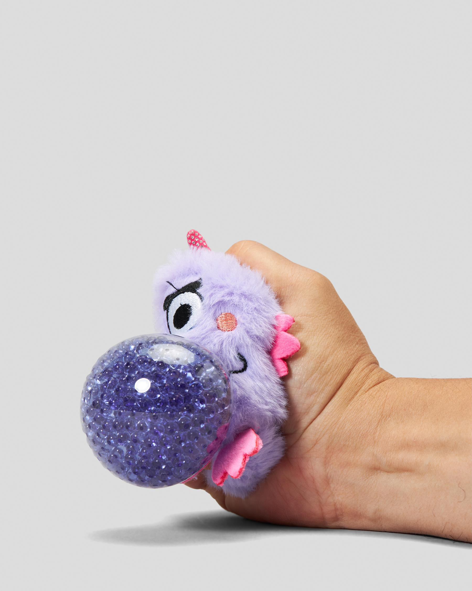 Shop Get It Now Monster Plush Jelly Ball In Purple Fast Shipping