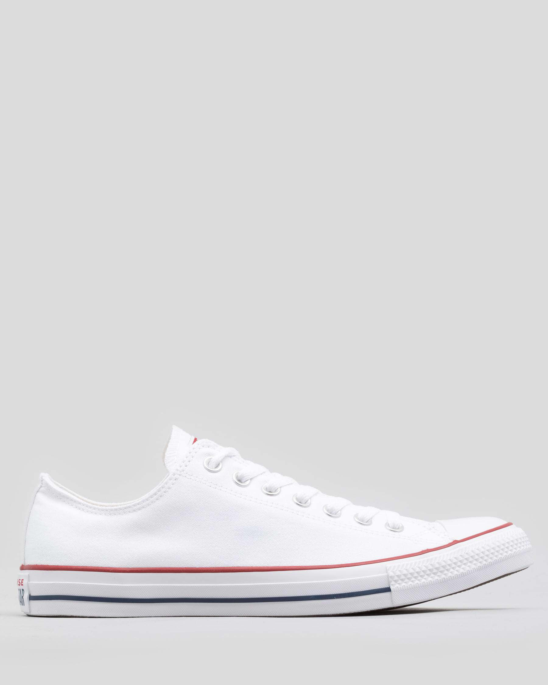 Converse Chuck Taylor All Star Lo-Cut Shoes In White - Fast Shipping ...