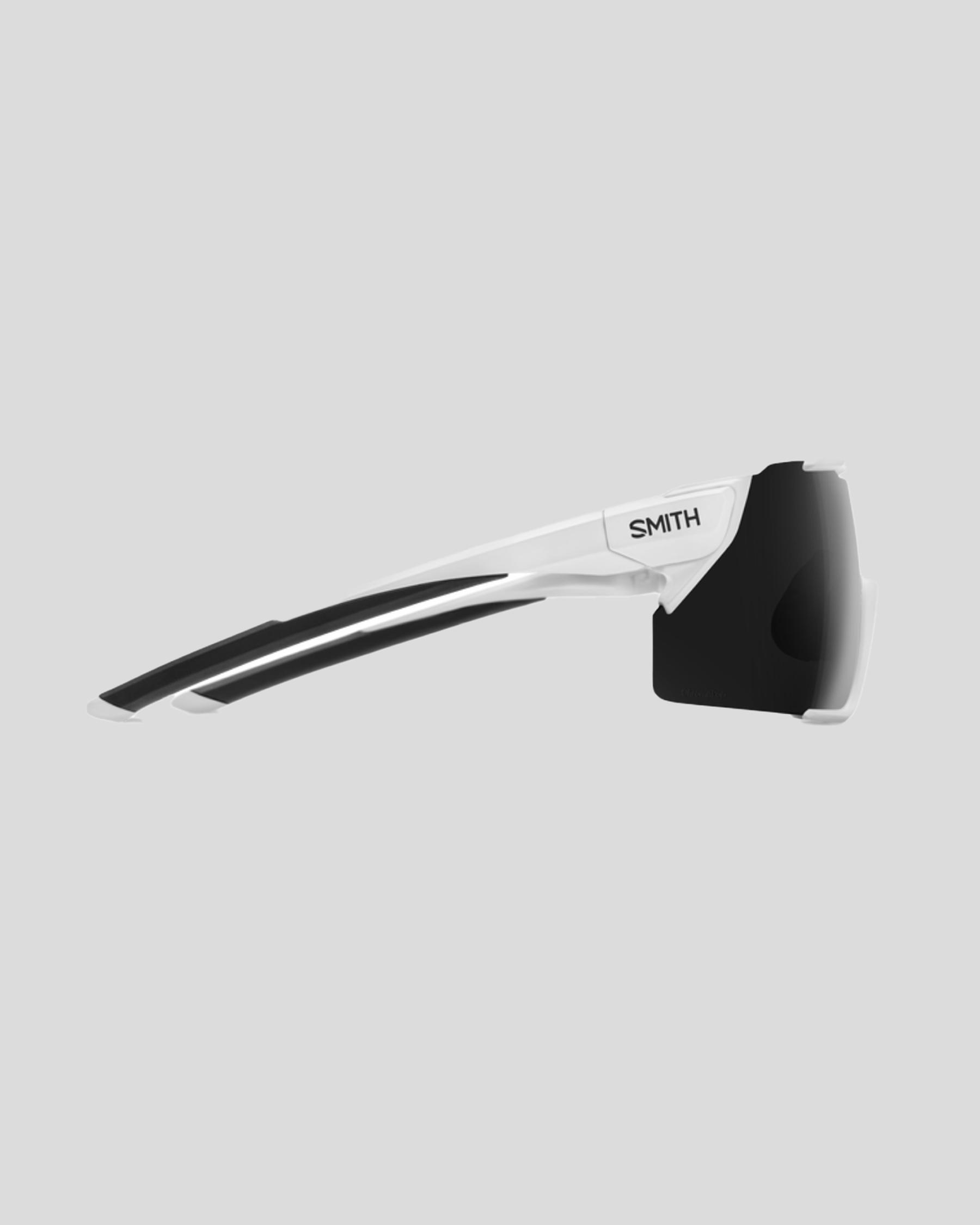 Shop Smith Optics Attack MAG MTB Sunglasses In Matte White Fast
