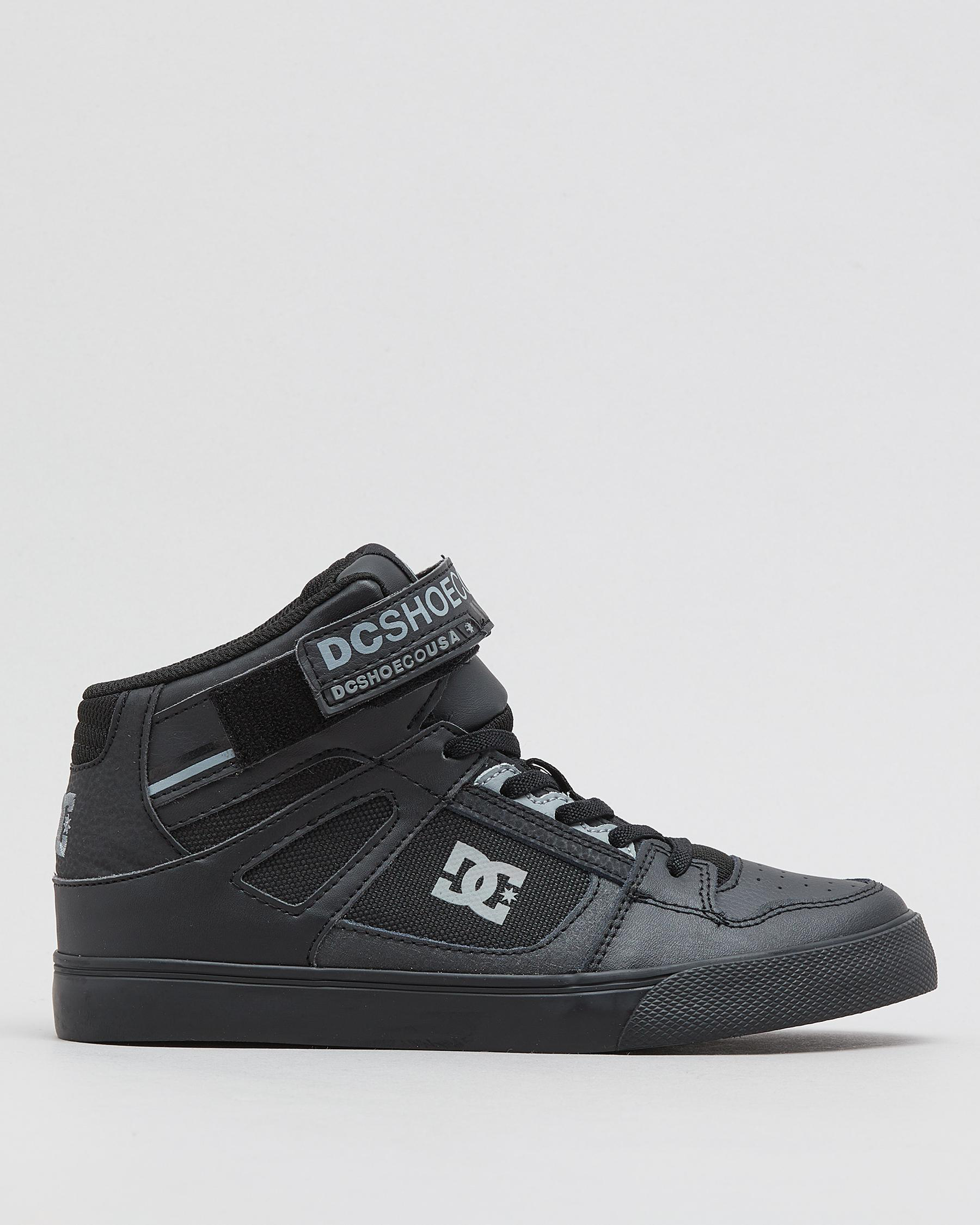 DC Scarpe Da Skate Unisex Bambino - Modello Pure Kids - Tomaia Resistente Con Battistrada Pill Pattern - 4