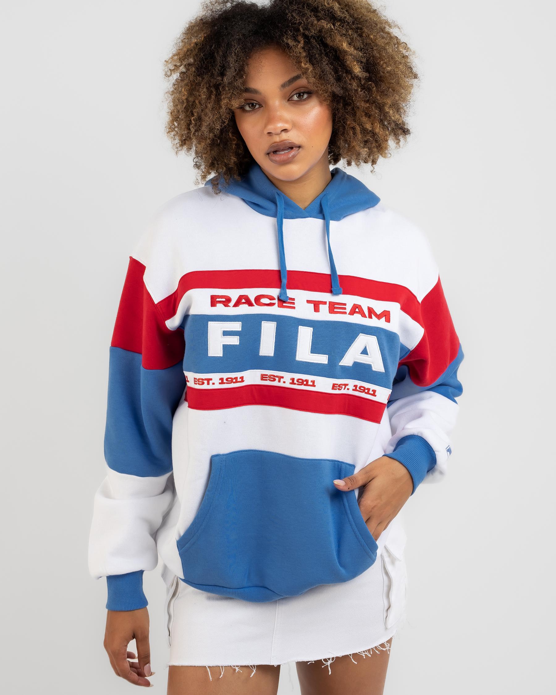Fila City Connie BF Hoodie In Super Sonic - Fast Shipping & Easy ...