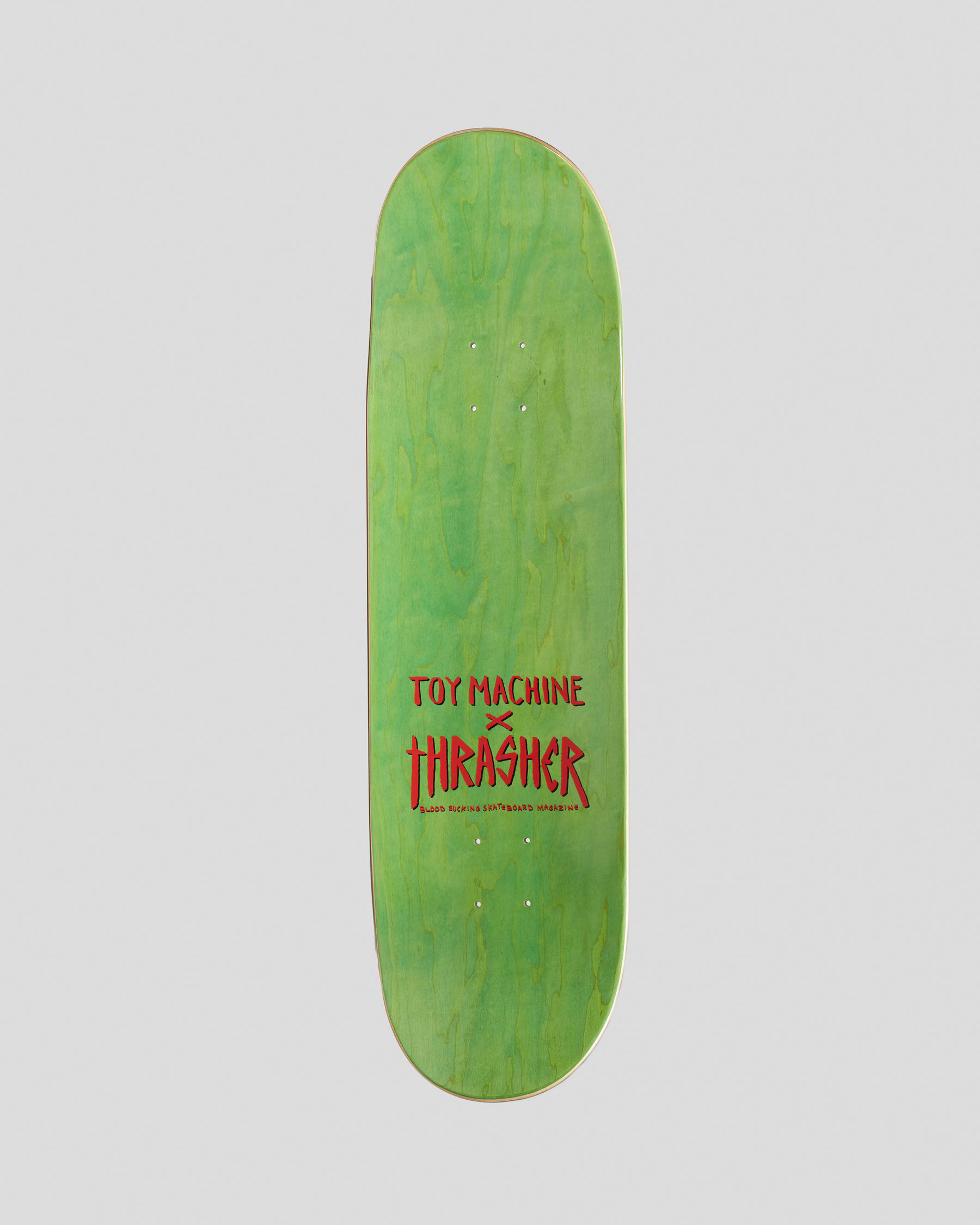 thumbnail image 2 of Toy Machine Bury The Hatchet Skateboard Deck - Multi - 8.0in 2 of 11