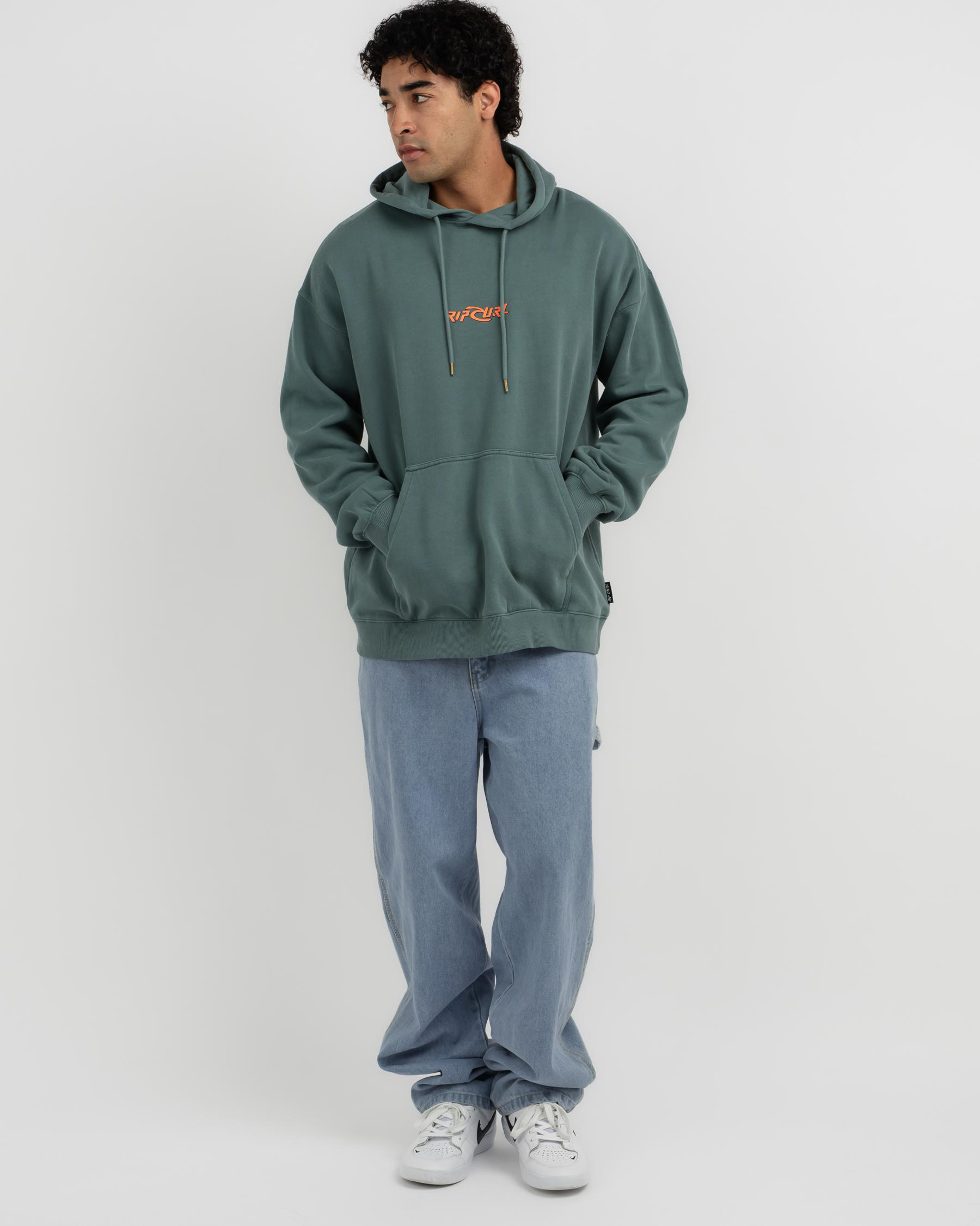 Bluestone Rip Shop Rip Curl Quest Hoodie In Bluestone - Fast Shipping & Easy Returns ...