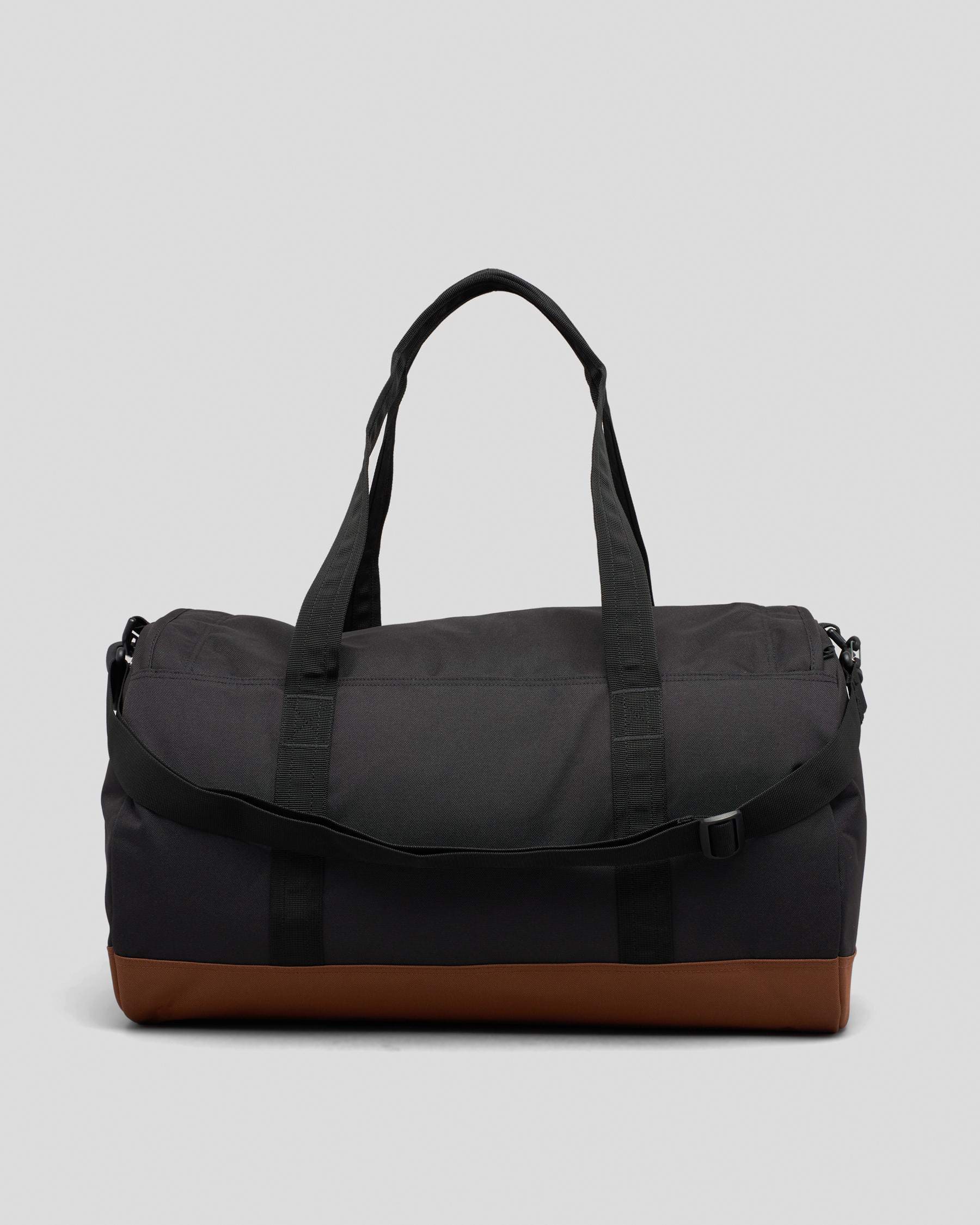 Shop Herschel Heritage Duffle Bag In Black - Fast Shipping & Easy ...