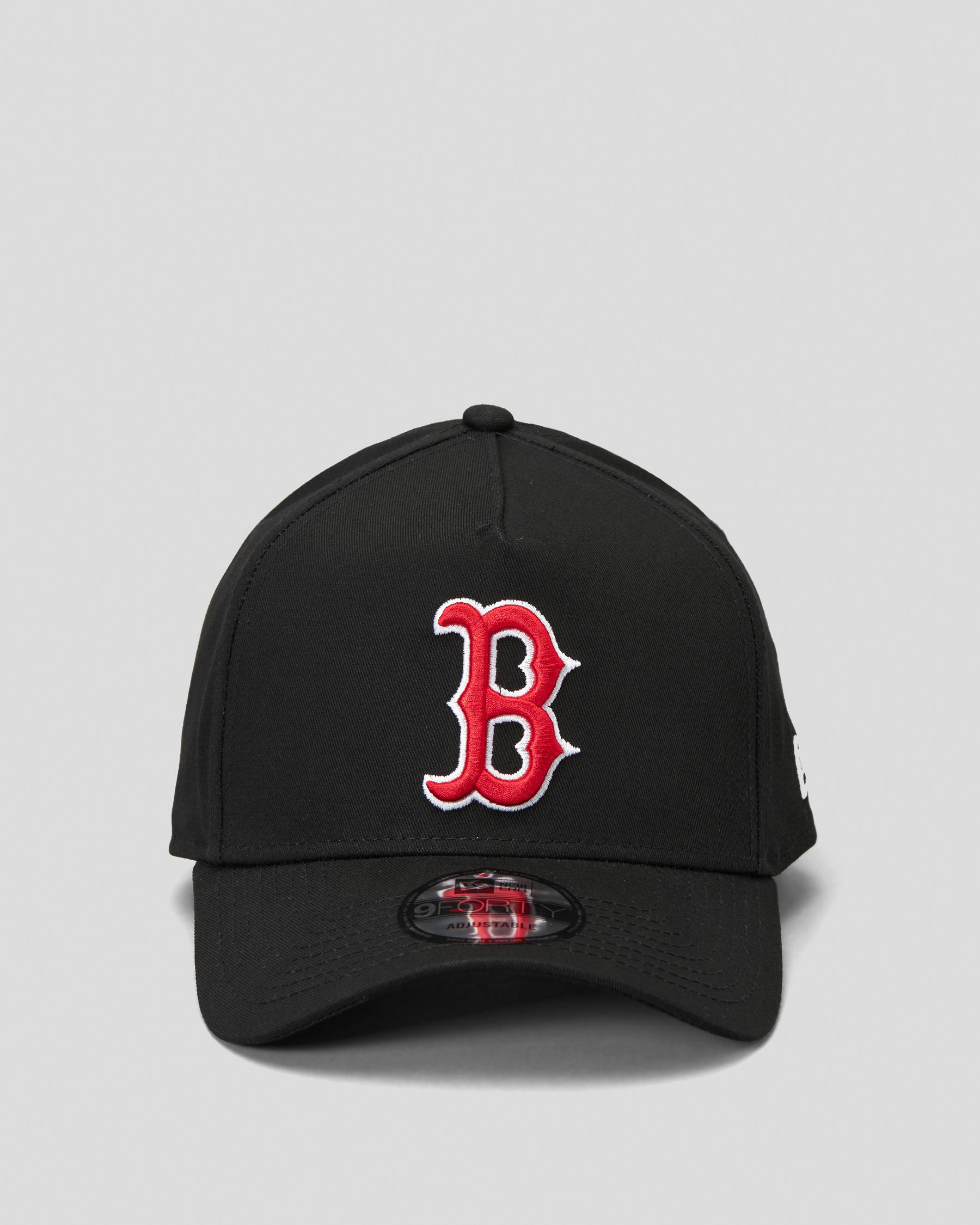 Boston Red Sox New Era 9Twenty Strapback Cap - Khaki, Adjustable One-Size Fits Most - View #2