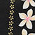 Anthracite Hibiscus Real Stripes