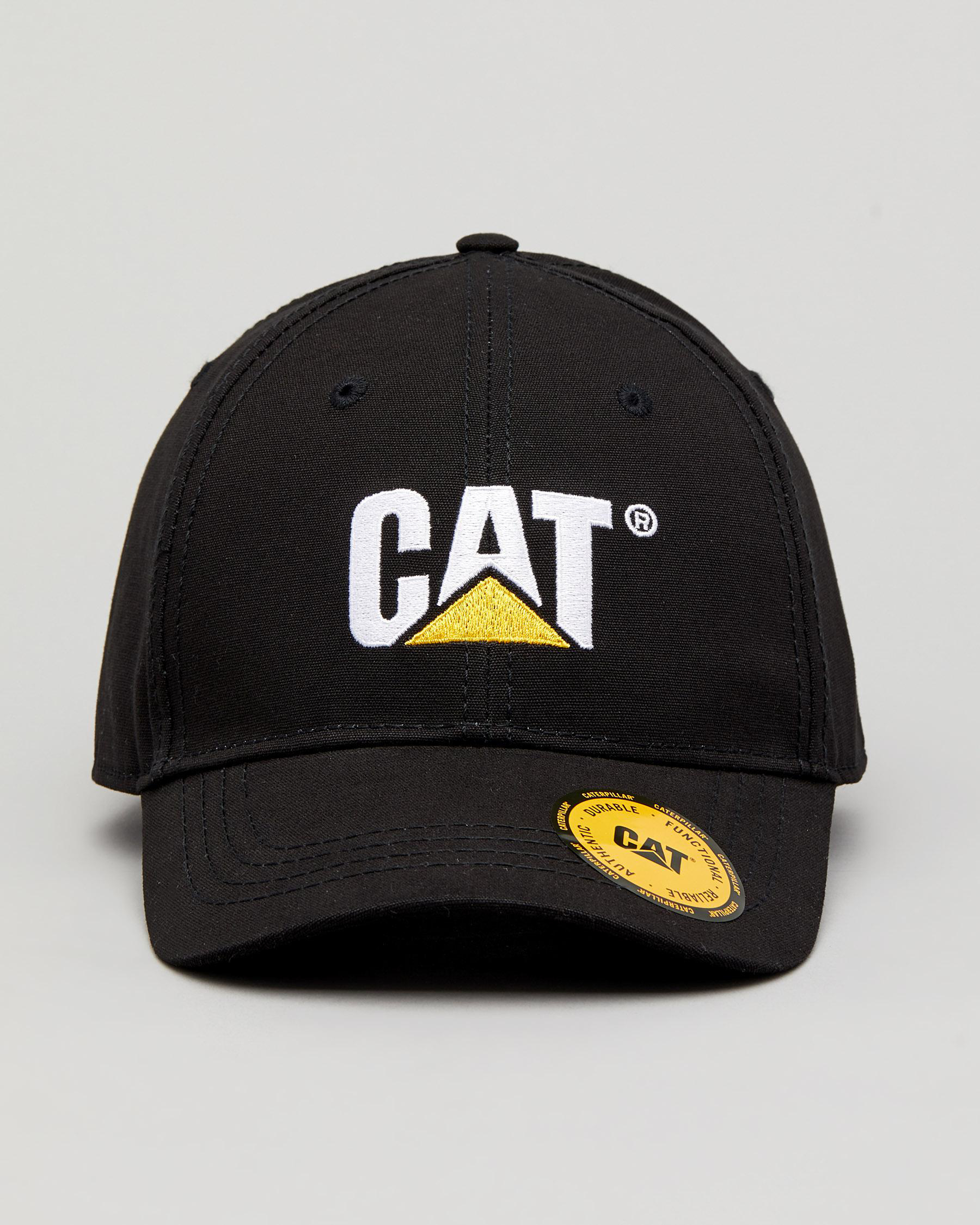 Shop Cat Trademark Cap In Black - Fast Shipping & Easy Returns - City ...