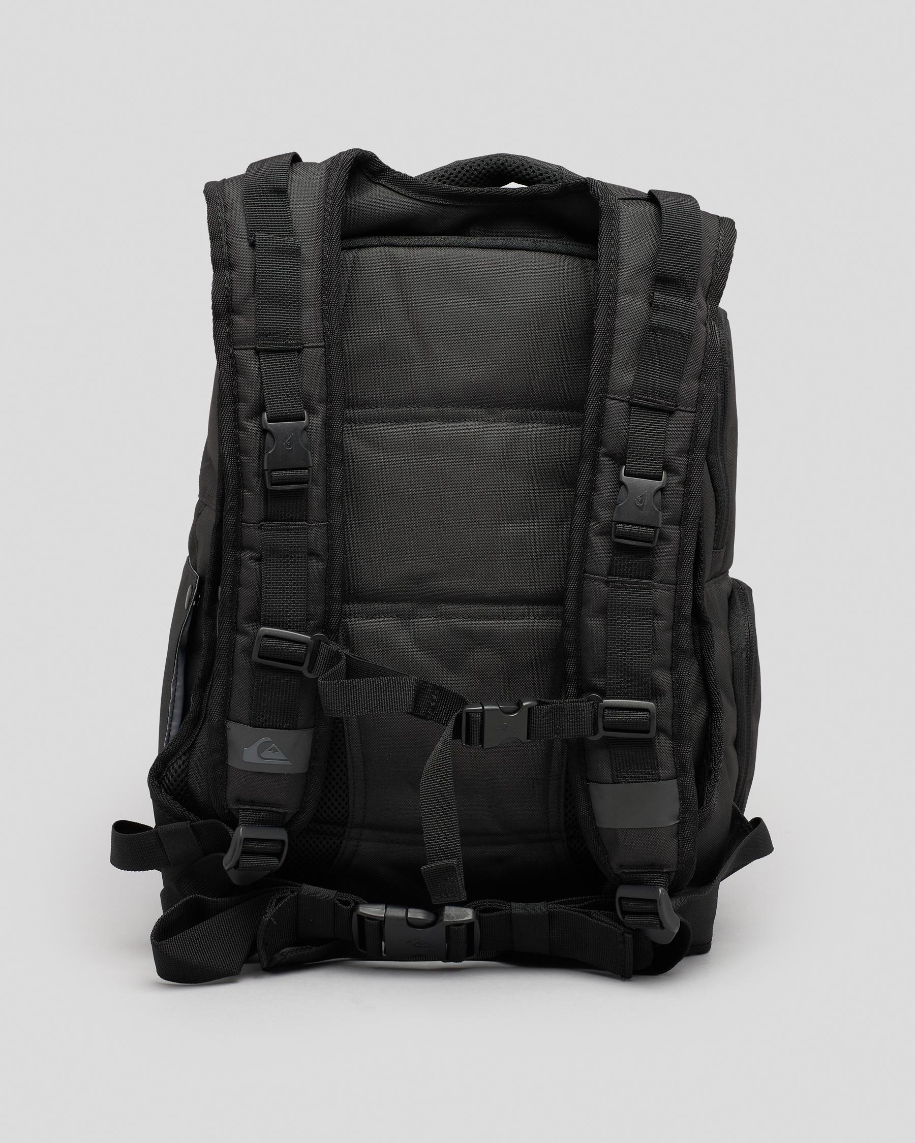 Quiksilver Grenade Backpack In Black FREE* Shipping & Easy Returns