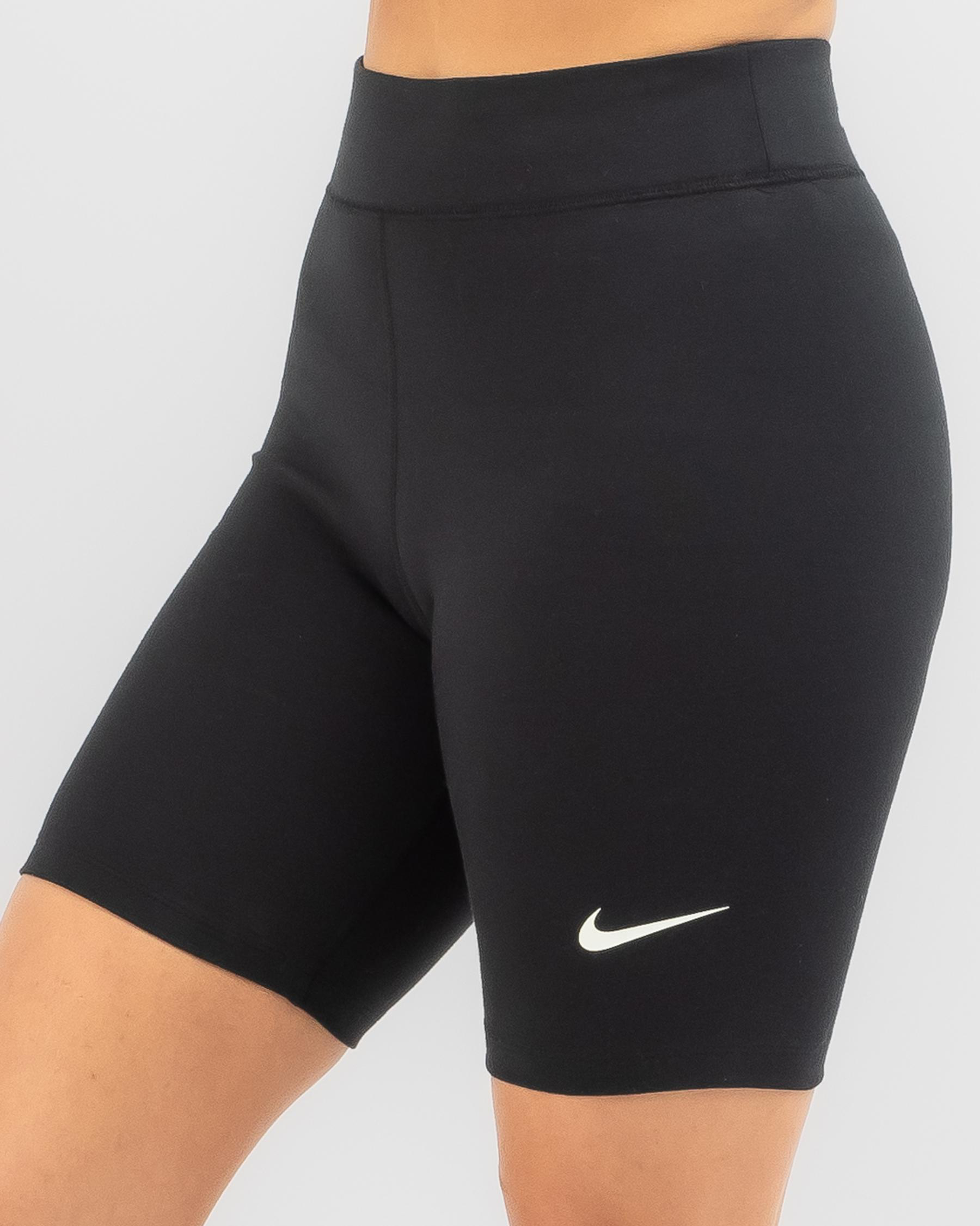 Nike Classic 8 Inch Bike Shorts In Black/sail - Fast Shipping & Easy ...