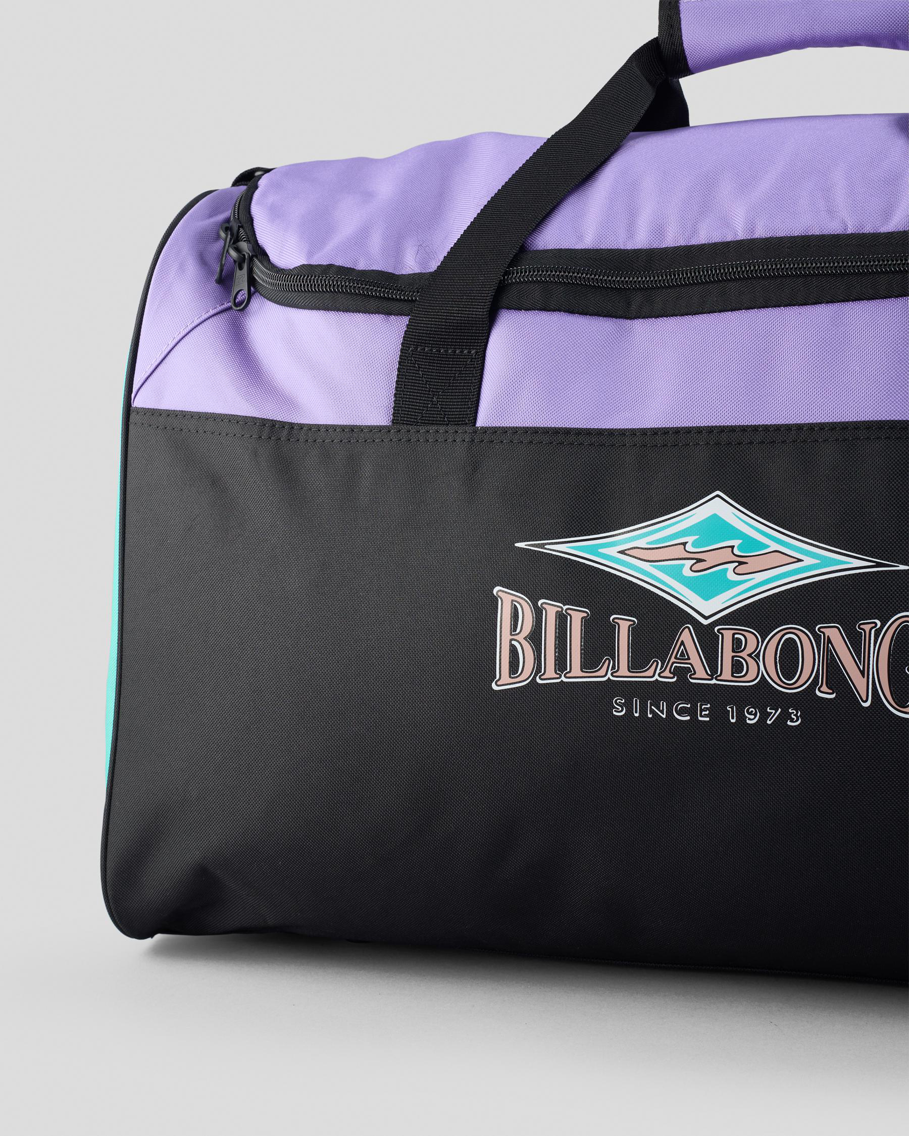 Billabong Weekender Travel Bag In Antique Black FREE* Shipping & Easy