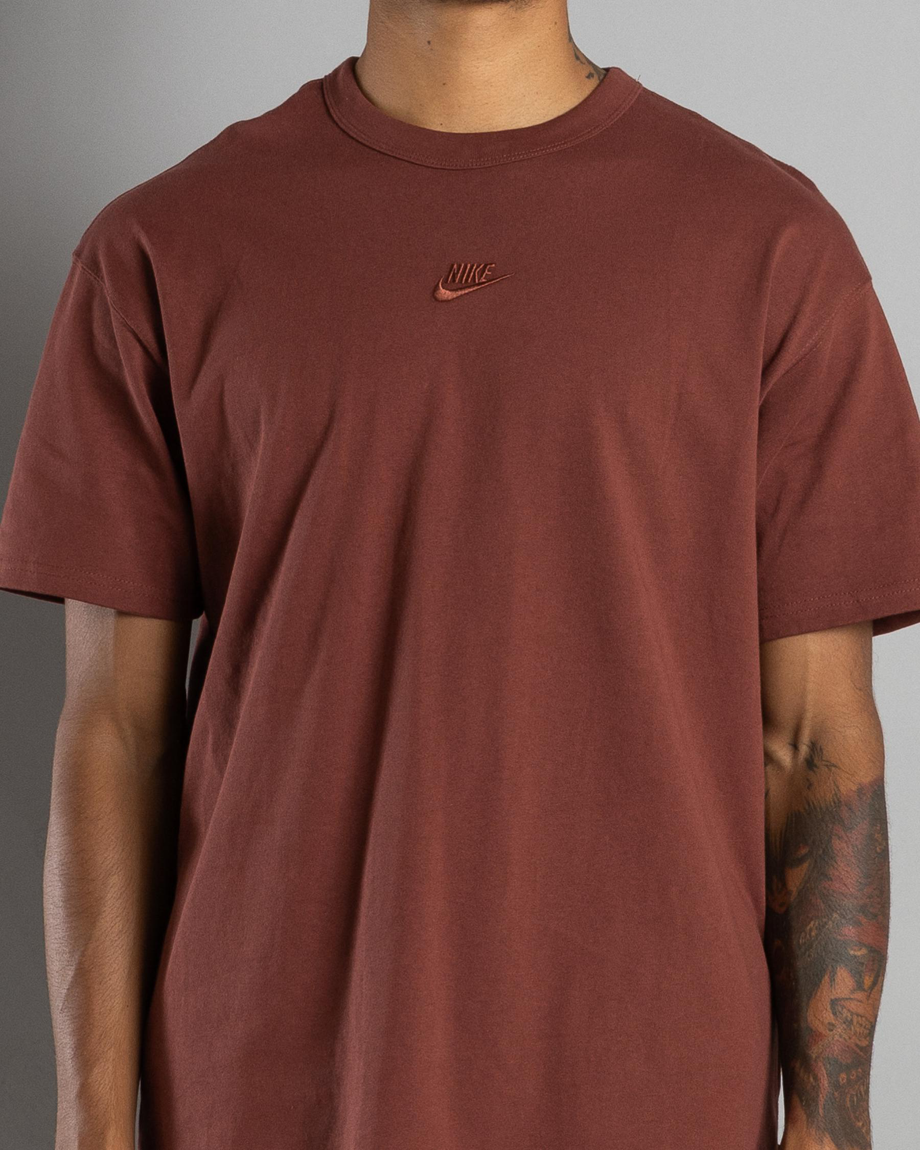 Shop Nike Sportswear Premium Essential TShirt In Dark Pony Fast