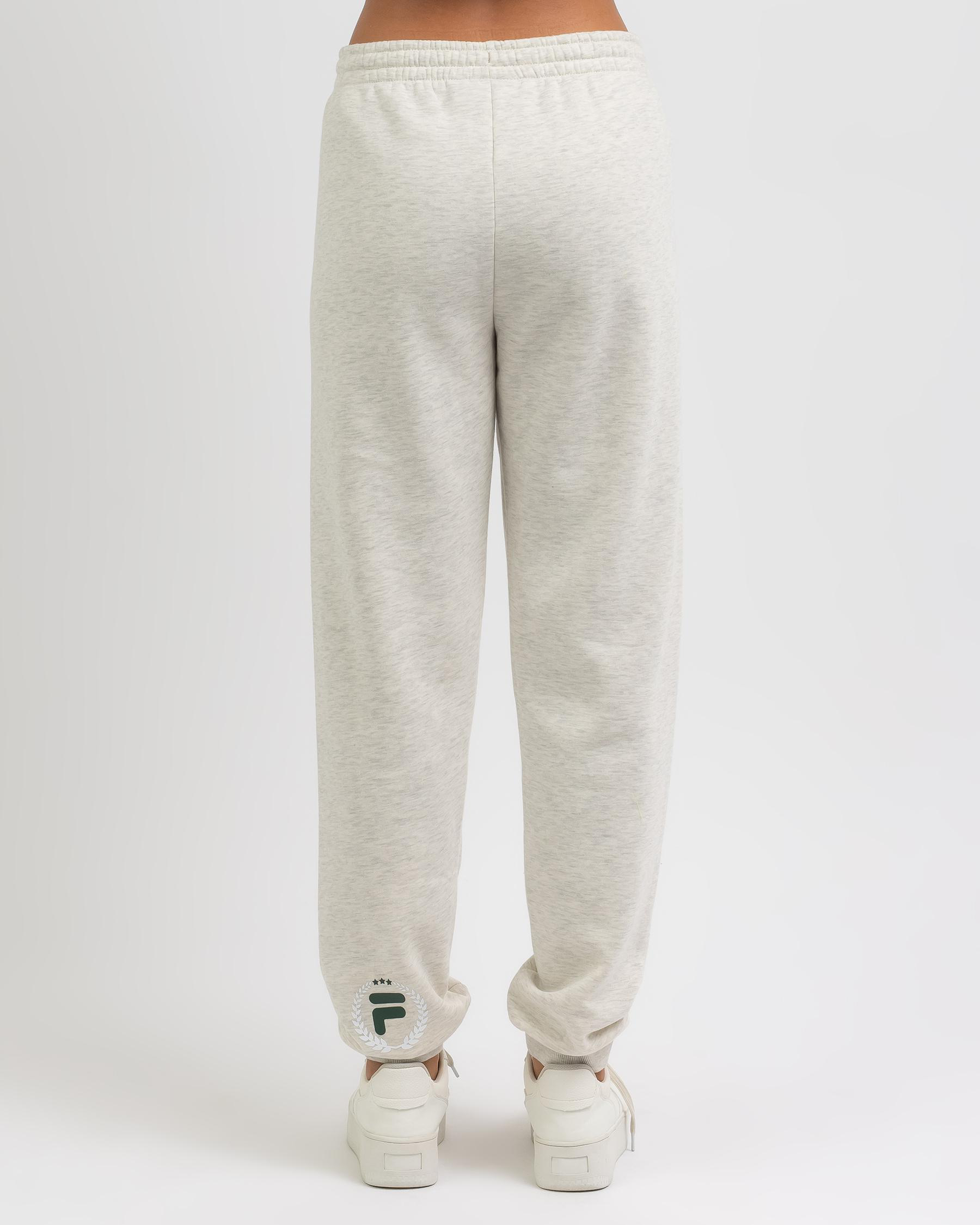 Fila City Cassie Track Pants In Oat 
