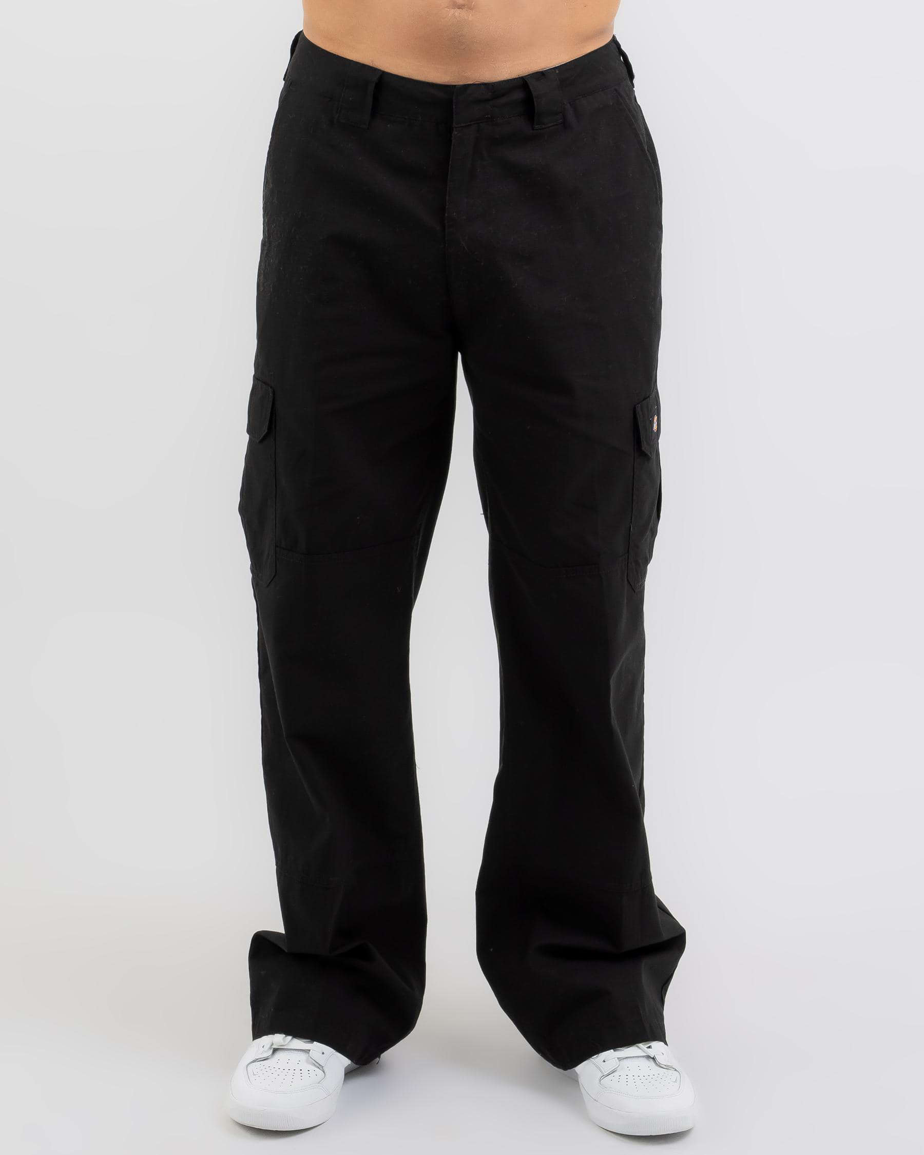Dickies 85-283 Cargo Ripstop Pants In Black - Fast Shipping & Easy ...