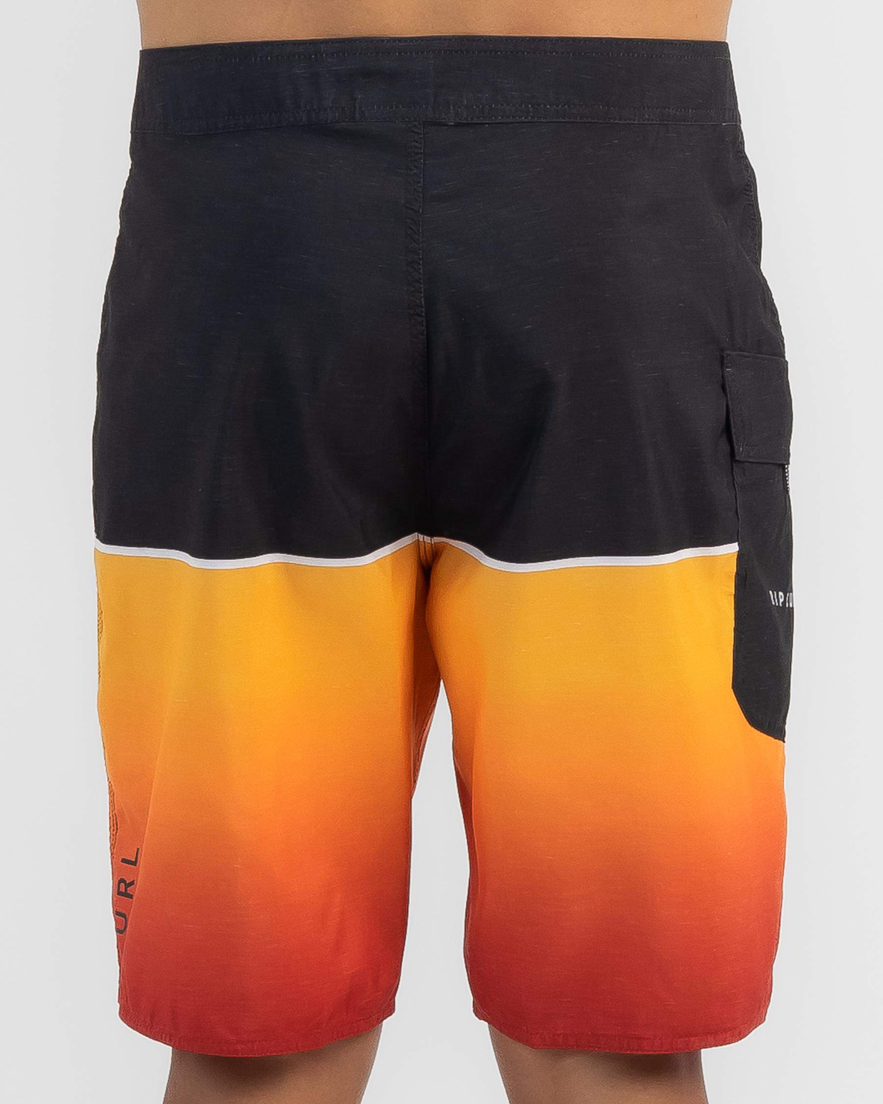 Shop Rip Curl Dawn Patrol Board Shorts In Blood Red Fast Shipping